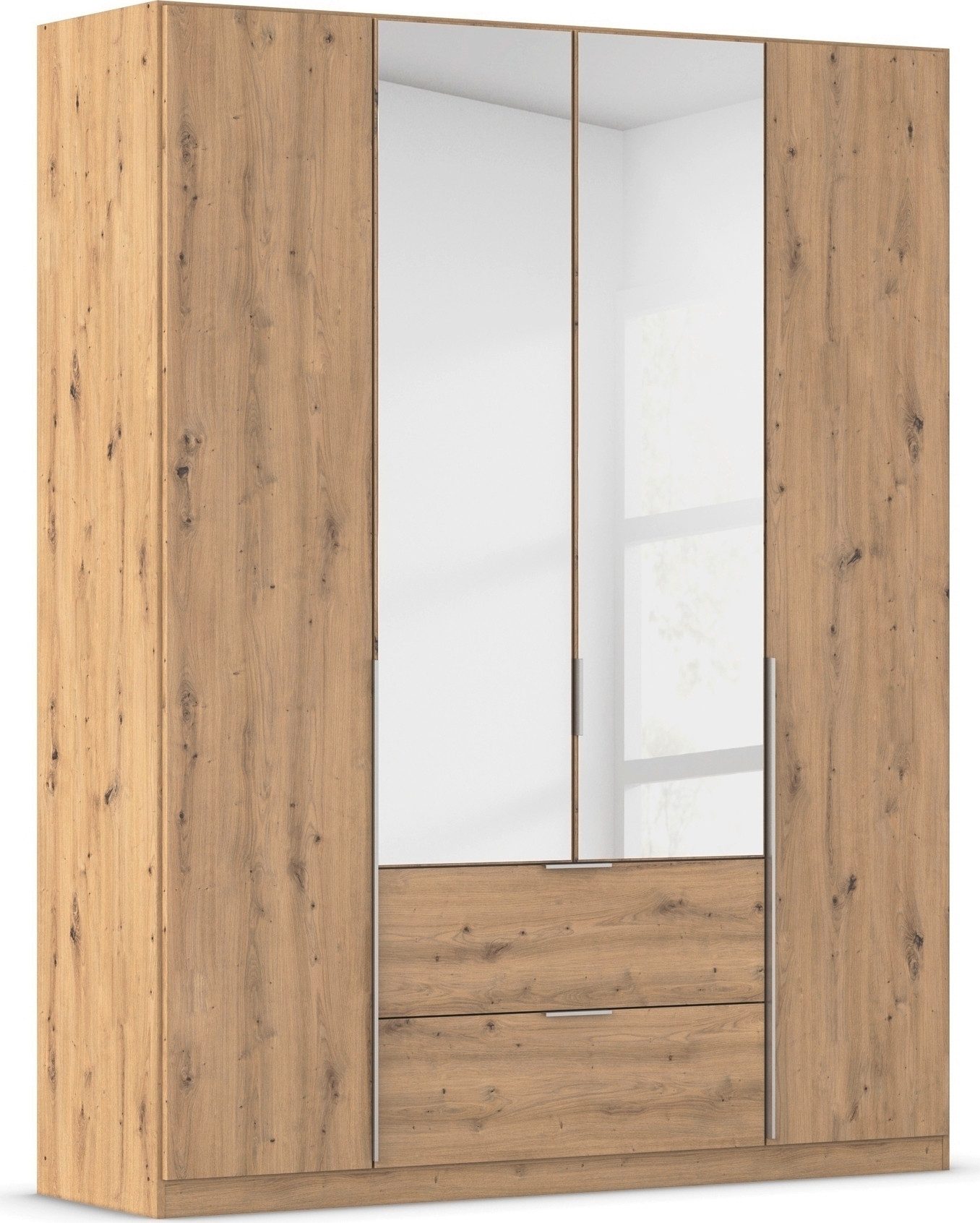 Rauch Draaideurkast Kledingkast kast garderobe AGORDO met decor- of hoogglansfront