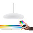 eglo hanglamp riodeva-c hanglamp, eglo connect, bediening via app + afstandsbediening, ble, cct, rgb, smart home, kleurwisseling wit