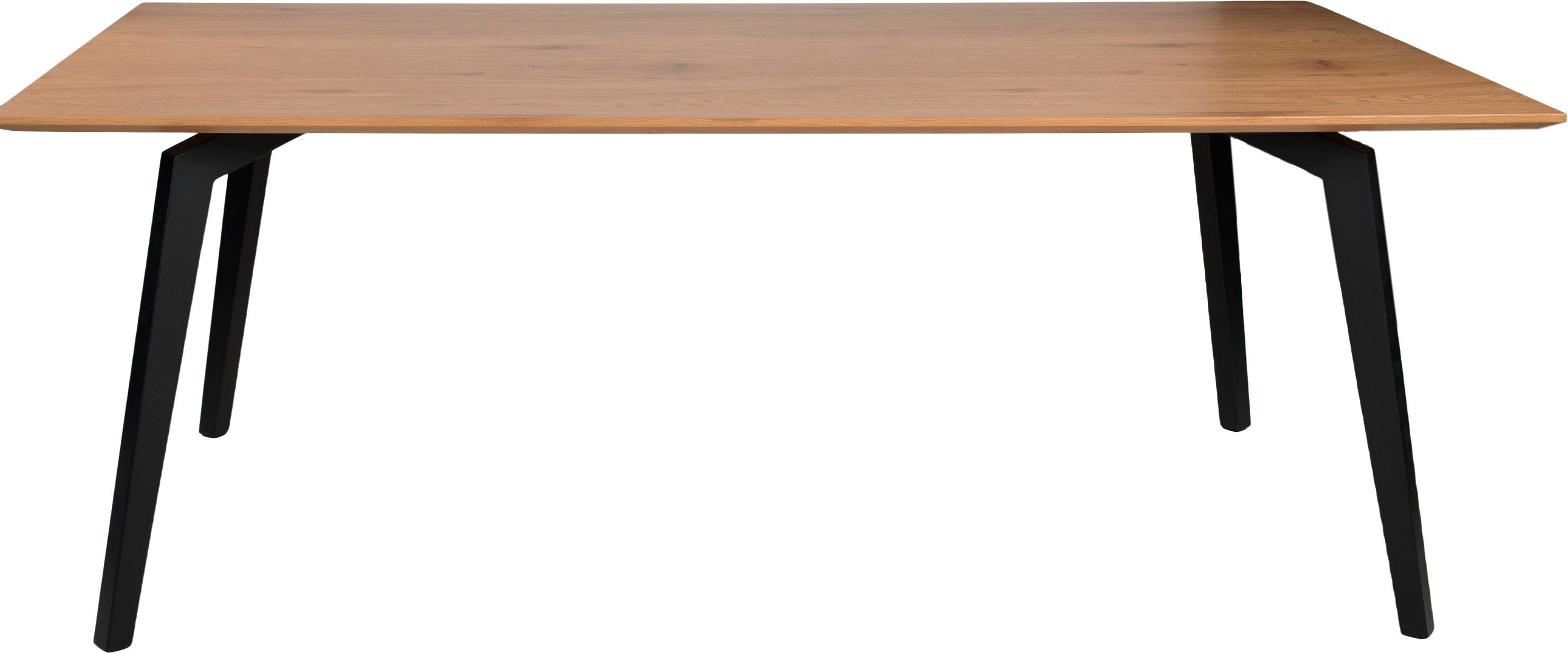 Duo Collection Eettafel Tafel Vivienne Massief metalen frame, draagvermogen tot 100 kg eettafels geel