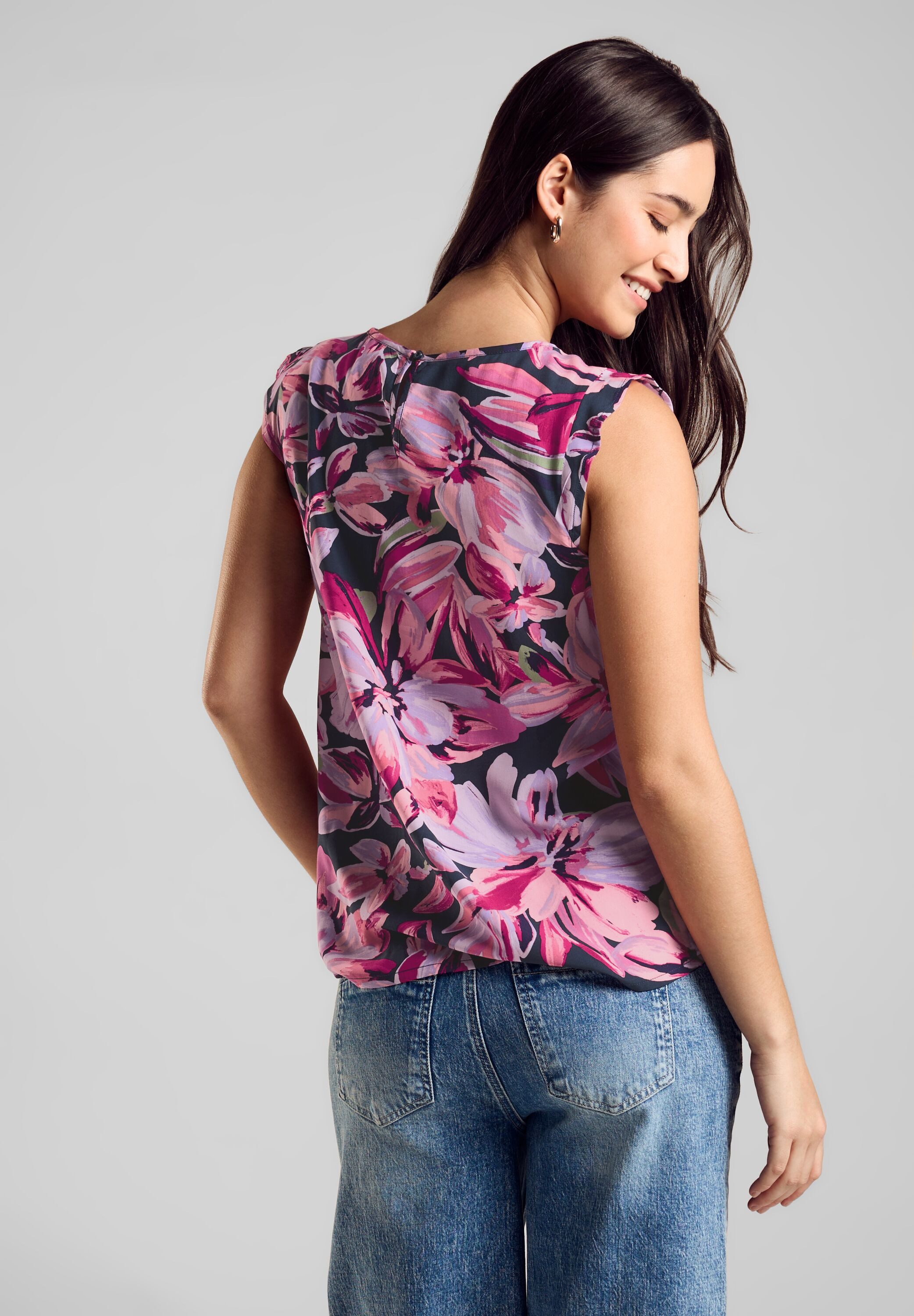 STREET ONE Top met frills