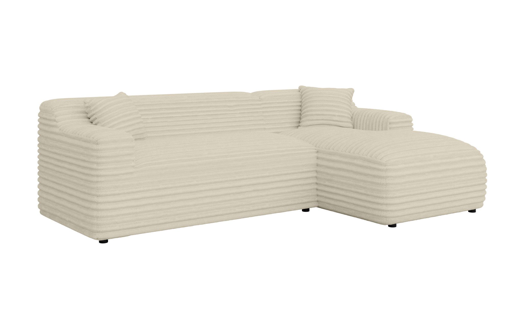 Home affaire Hoekbank LILLIANA designsofa, L-vorm met recamiere rechts/links bestelbaar