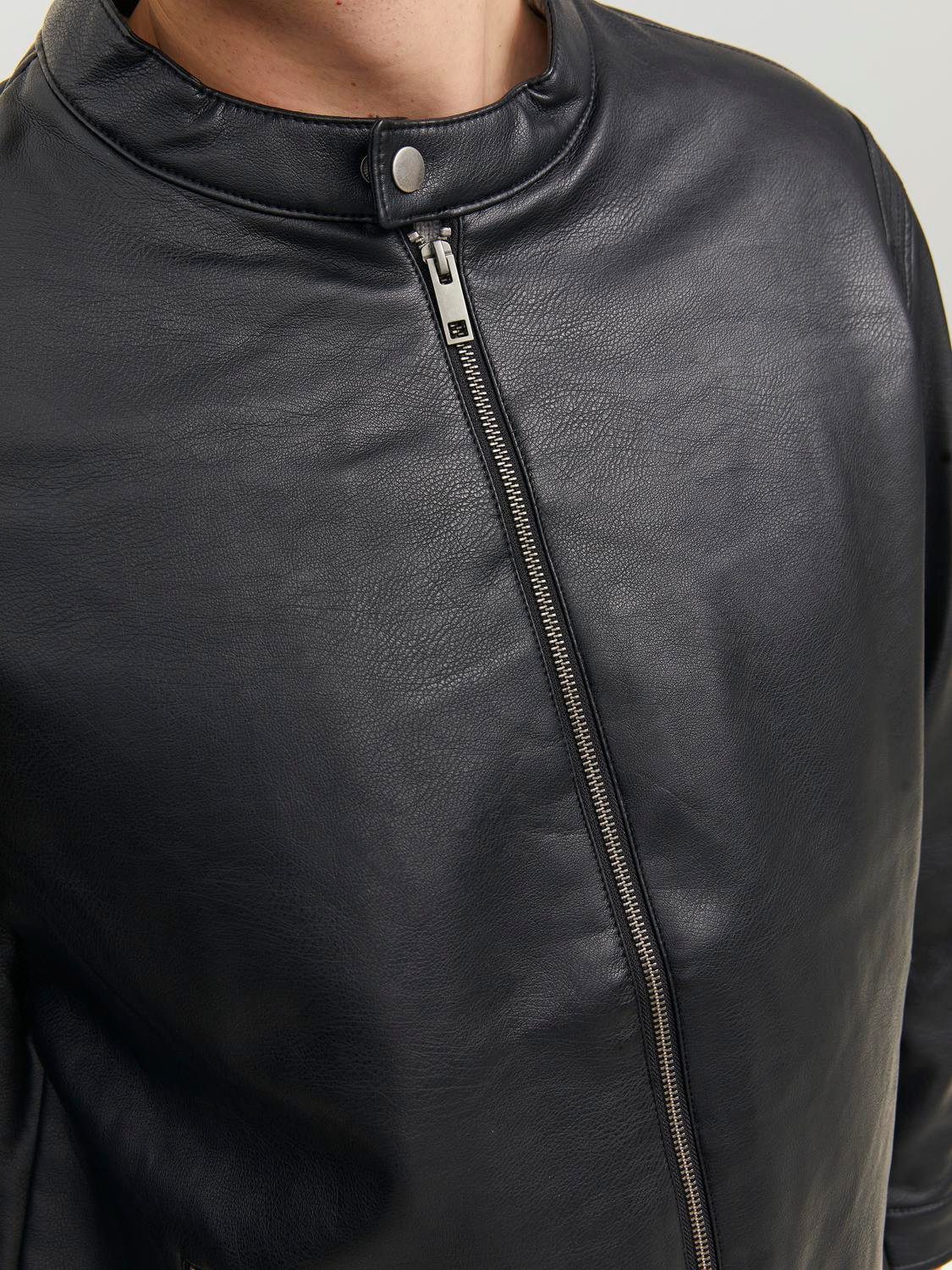 Jack & Jones PlusSize Bikerjack JJEROCKY CLEAN JACKET NOOS PLS
