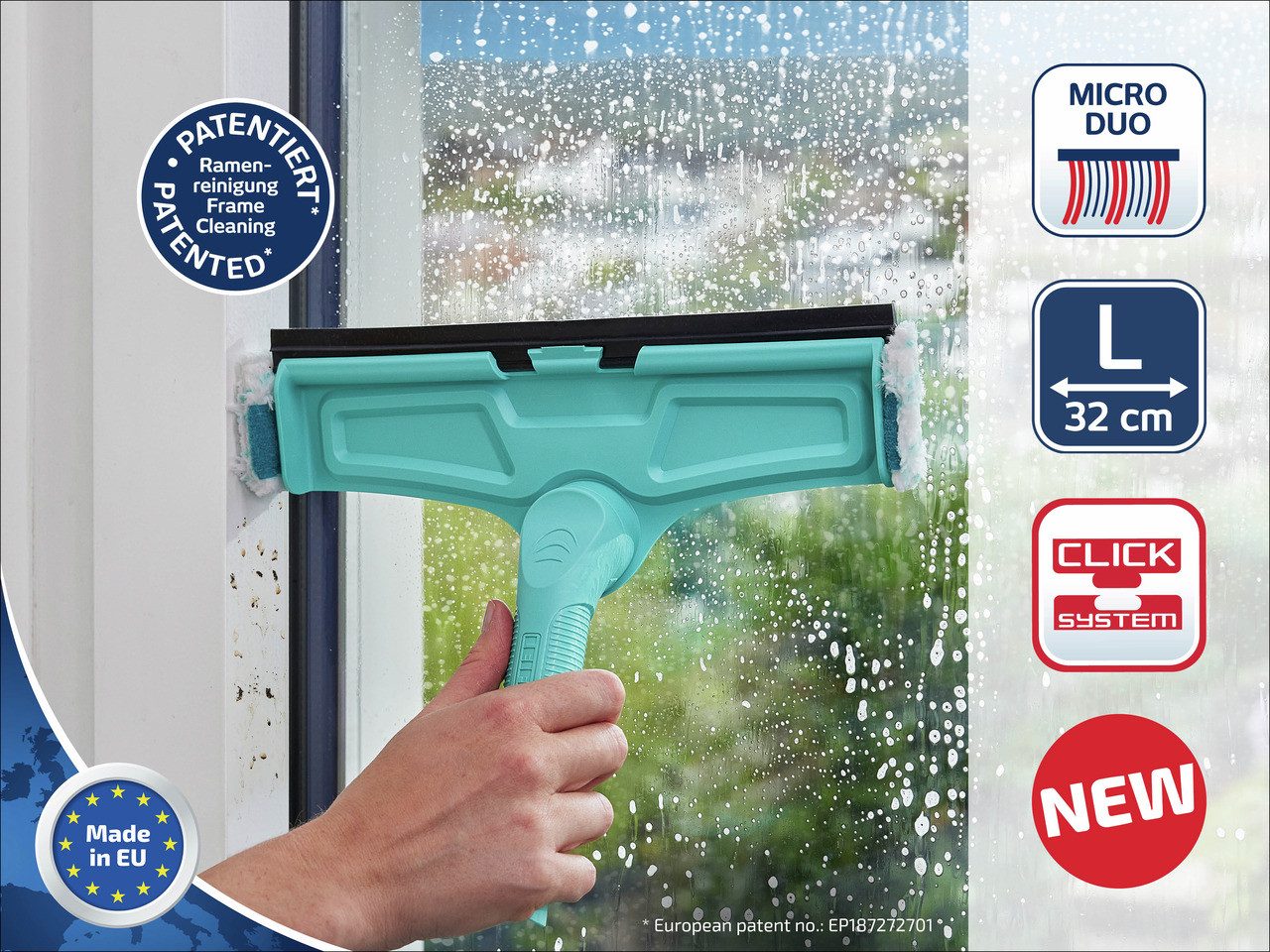 Leifheit Ramenwisser Raam- & framewisser 4in1