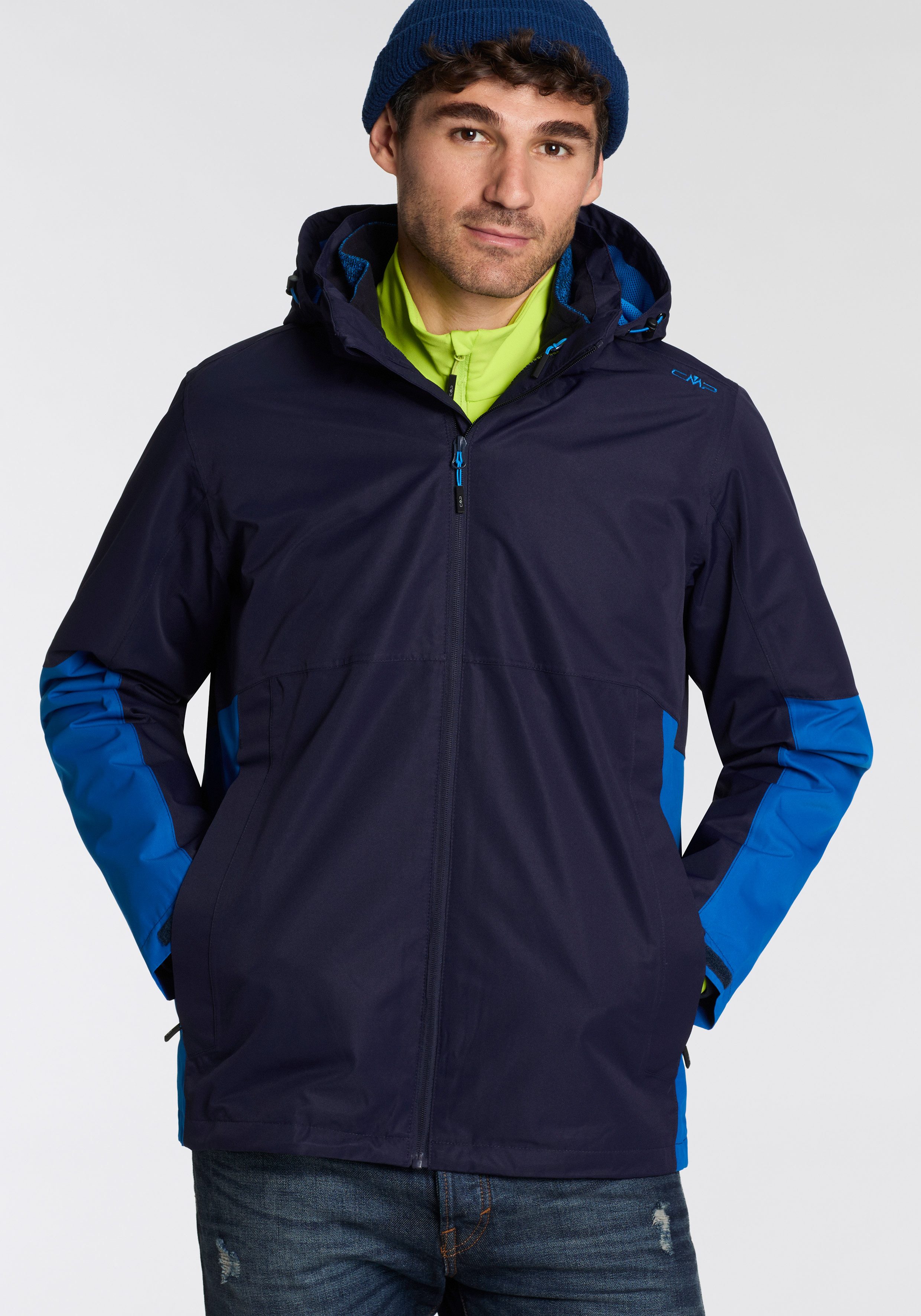 CMP Functioneel 3-in-1-jack heren trainingsjacks maat 58 blauw