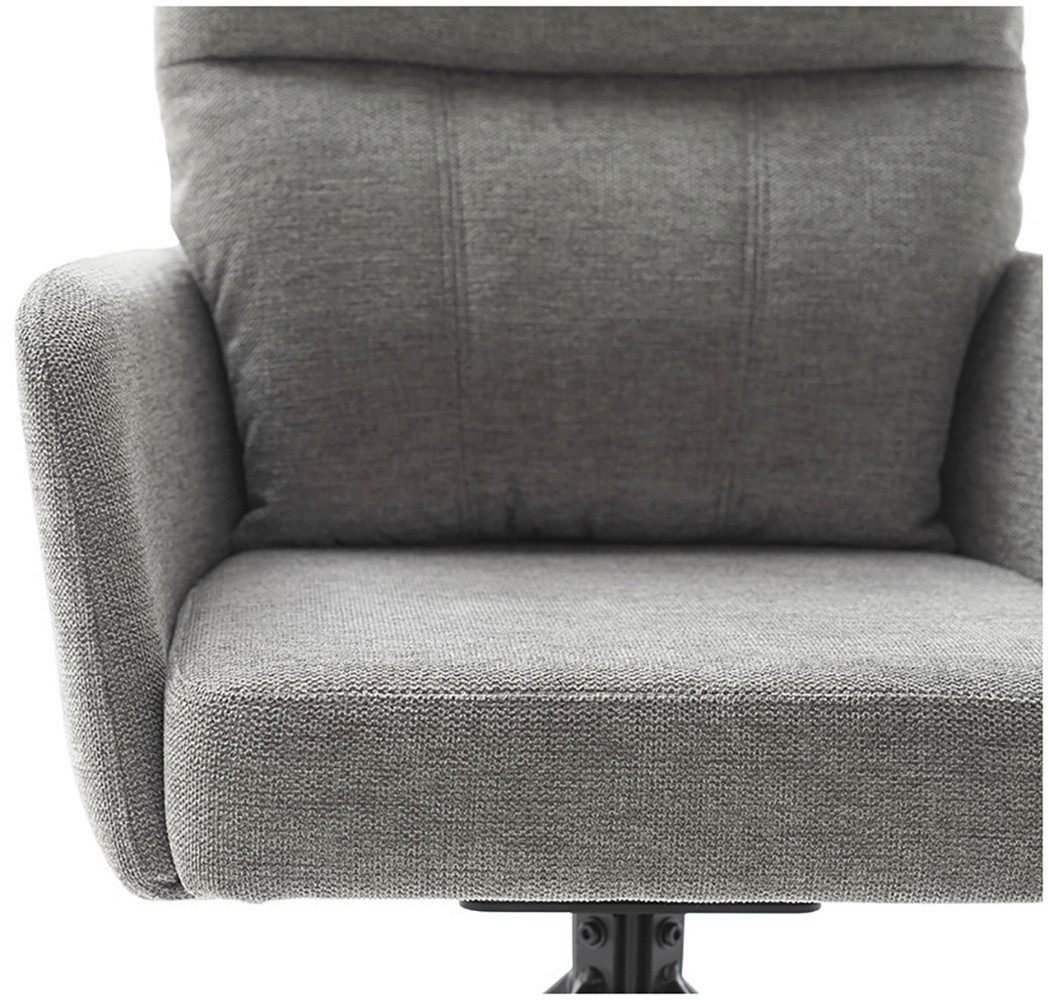 MCA furniture Eetkamerstoel (2-set), draaibaar 180°, pocketvering, zithoogte ca. 50 cm