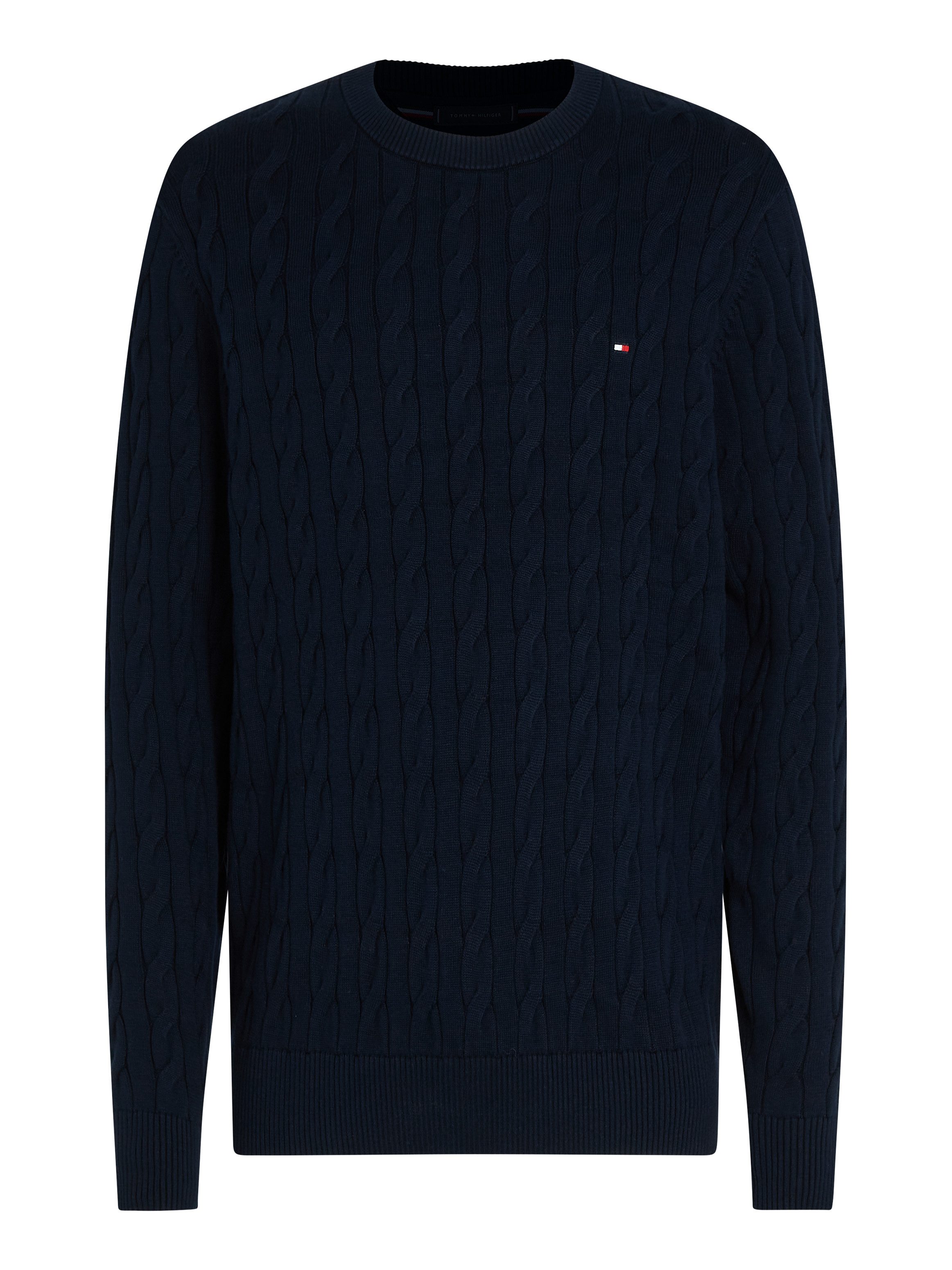 Tommy Hilfiger Gebreide trui CLASSIC CABLE CREW NECK