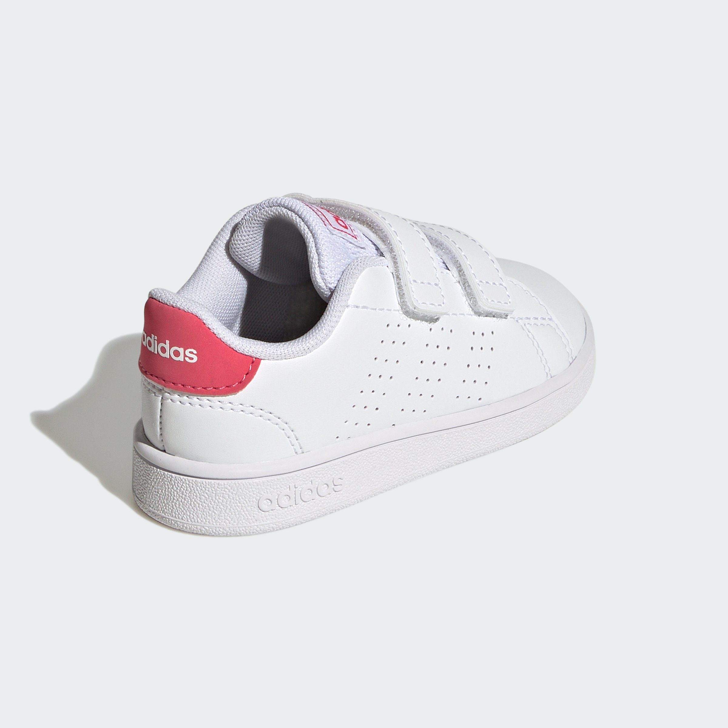 adidas Sportswear Sneakers ADVANTAGE LIFESTYLE COURT TWO HOOK-AND-LOOP Ontwerp in de sporen van de adidas Stan Smith