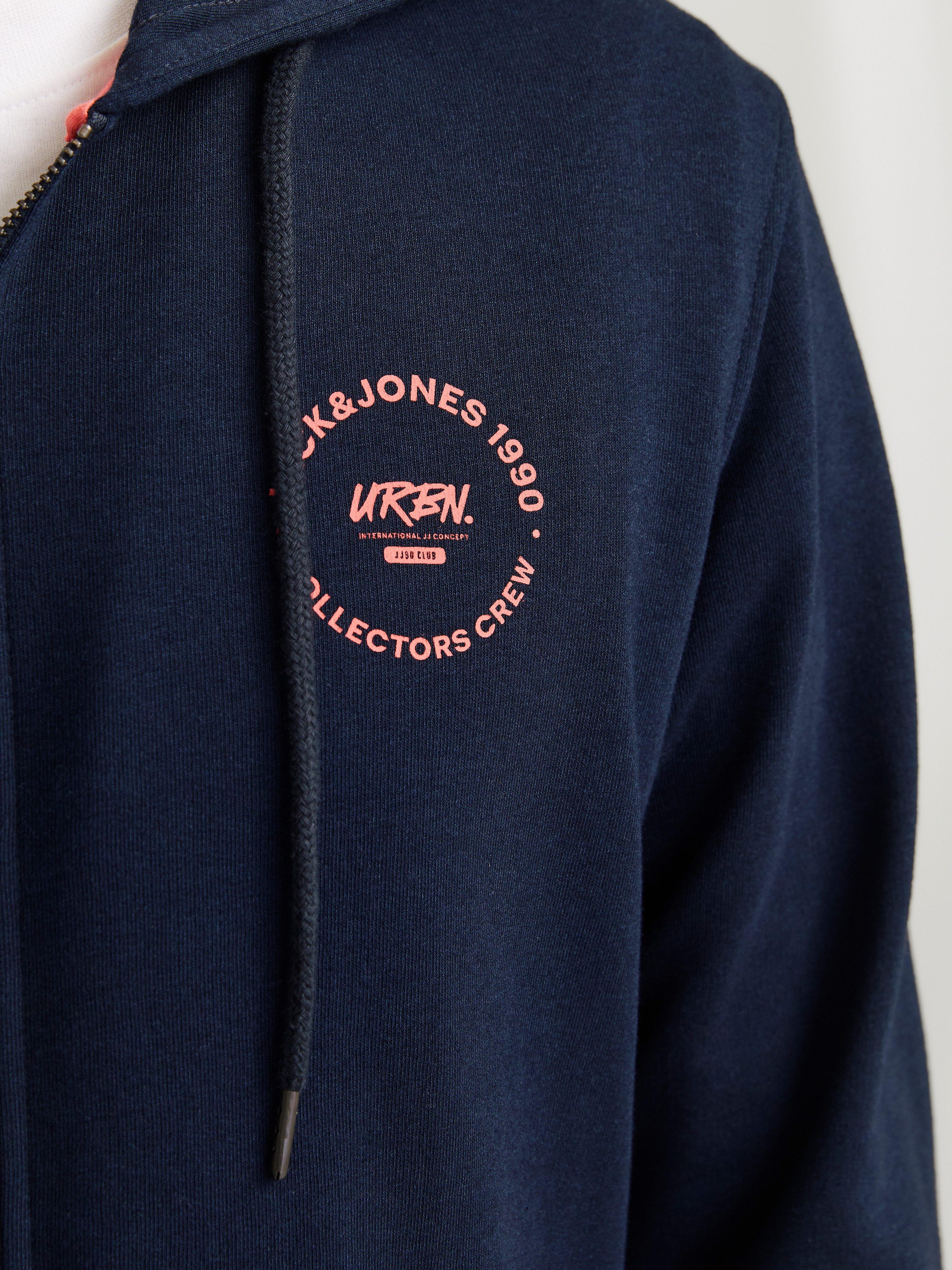 Jack & Jones Capuchonsweatvest JJSIMON SWEAT ZIP HOOD