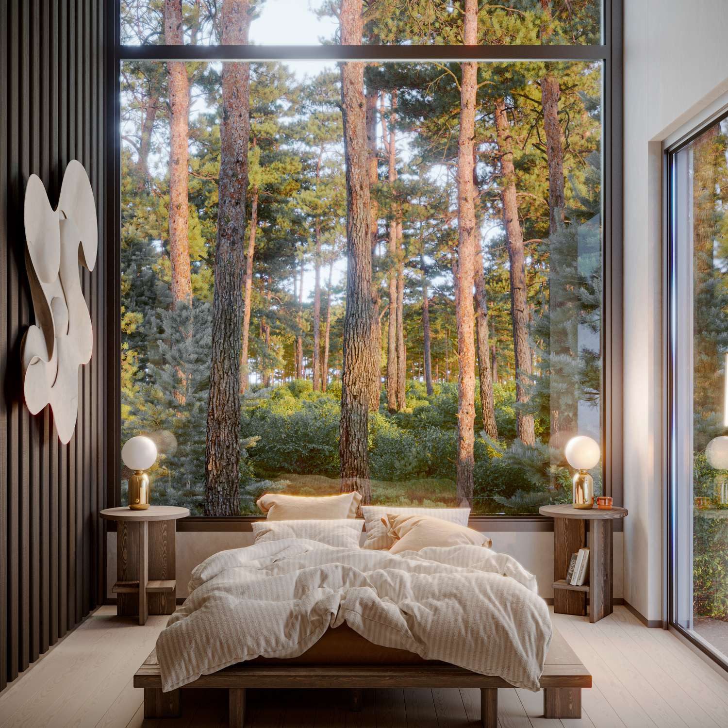 Karup Bedframe JAPAN BED grondbed, houten frame, futonbed, jeugdbed, houten bed Massief houten bed met lattenbodem, massief grenen, bed zonder hoofdeinde