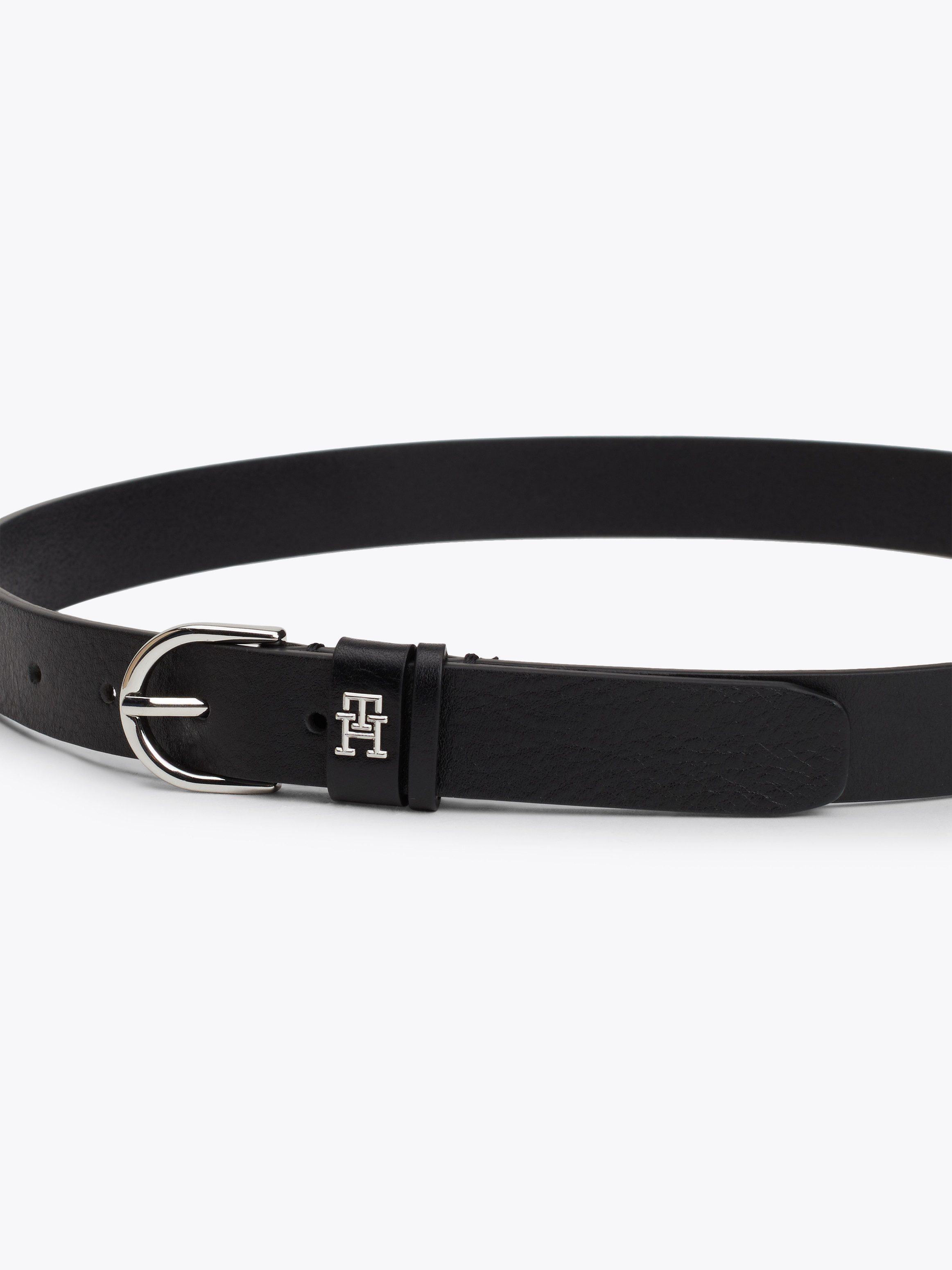 Tommy Hilfiger Leren riem Essential Effortless 2.5 cm met elegant afgeronde sluiting