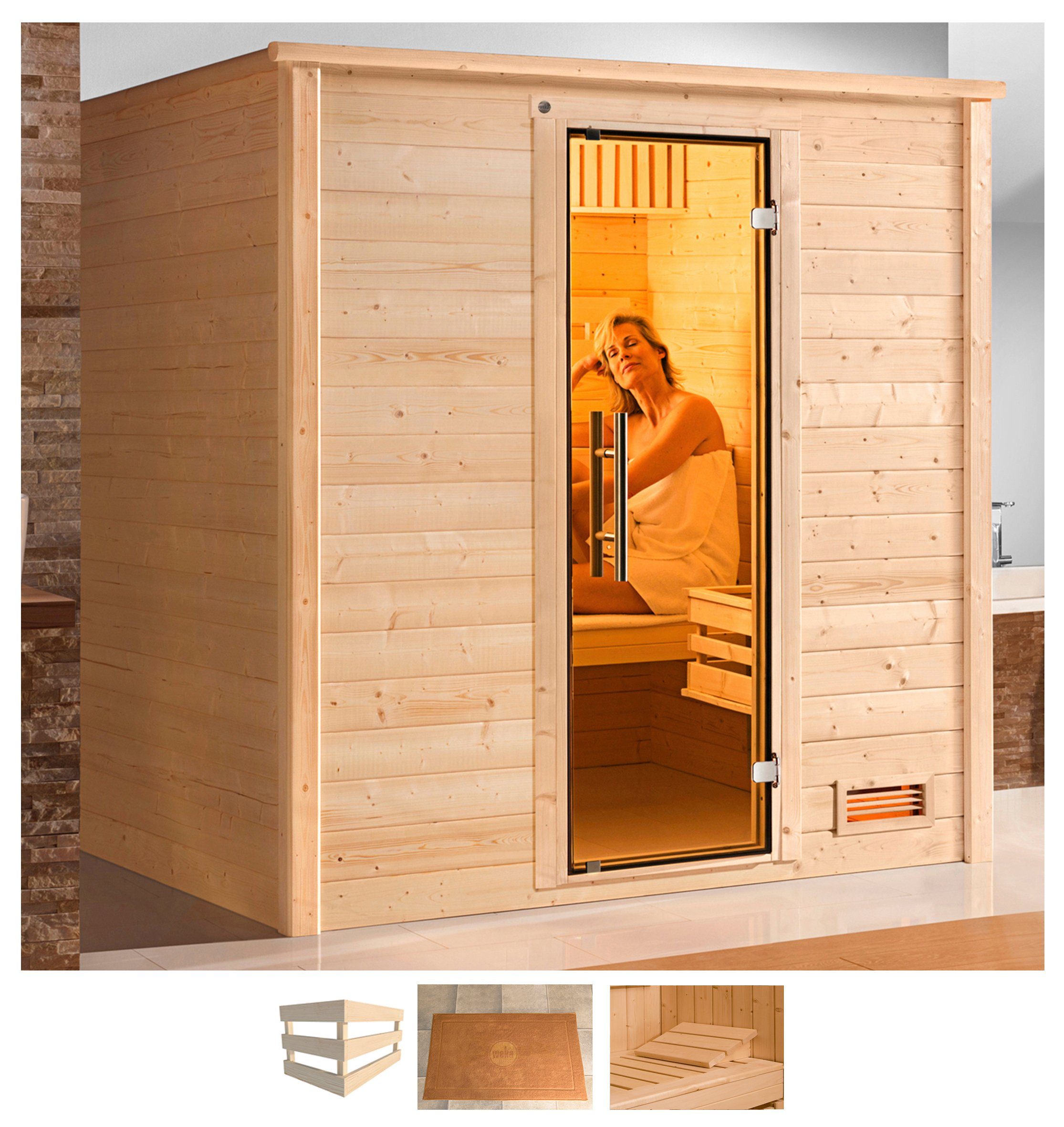 weka Sauna Bergen zonder kachel