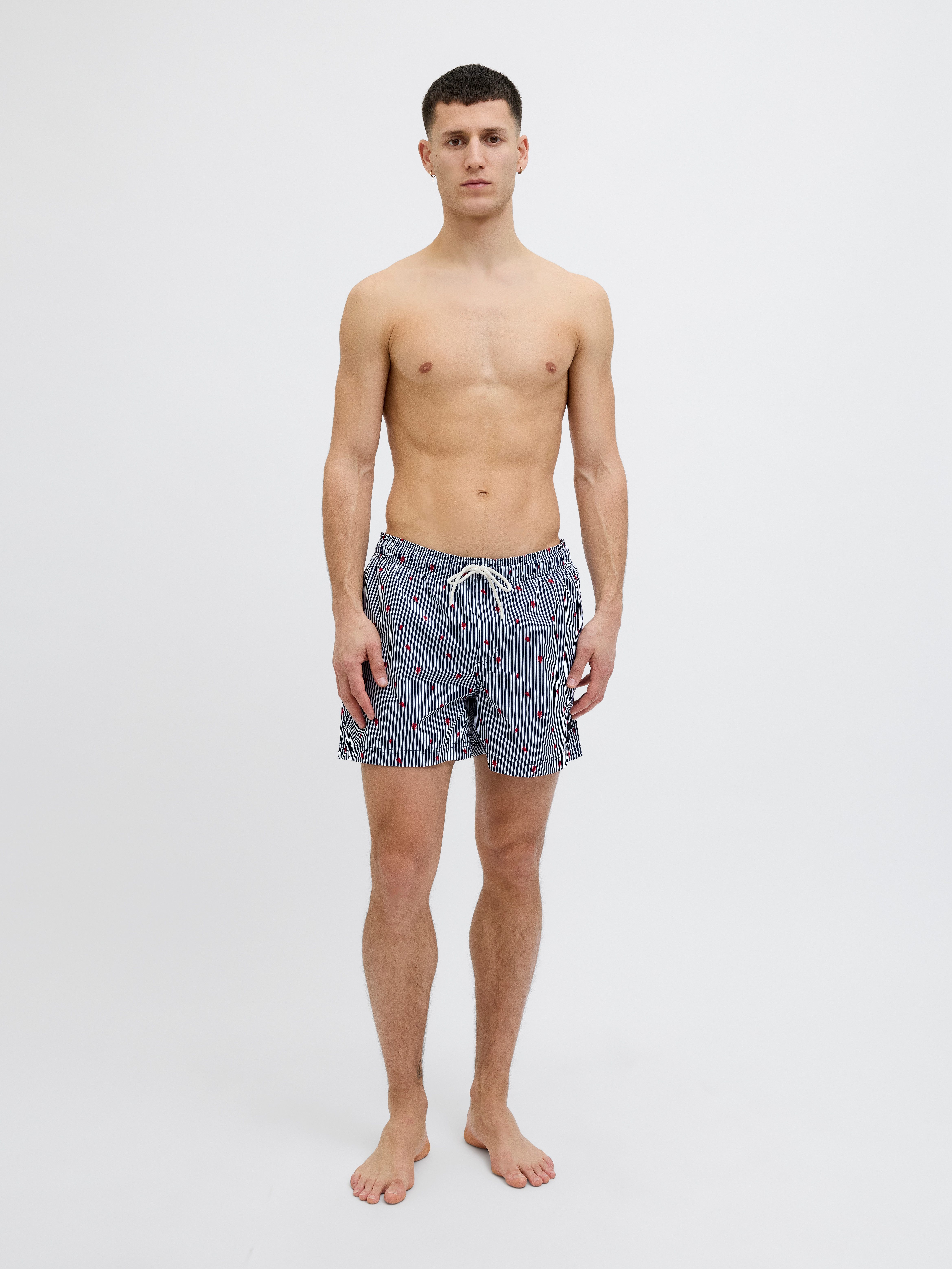 Jack & Jones Zwemshort JPSTMAUI JJSWIM MINI STRIPE AKM SN