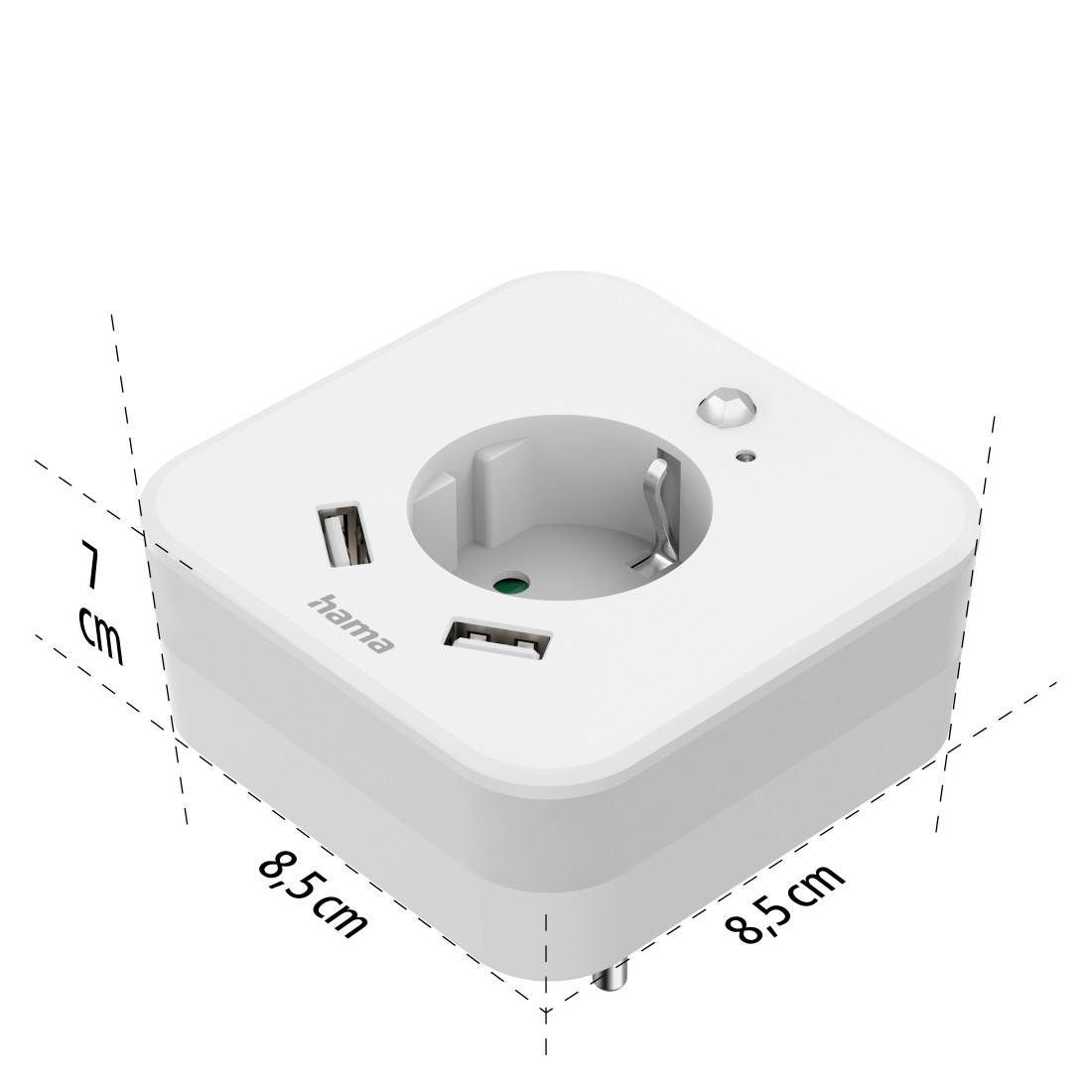 Hama Led-nachtlampje Nachtlamp stopcontact voor baby's, kinderen en volwassenen, daglicht wit