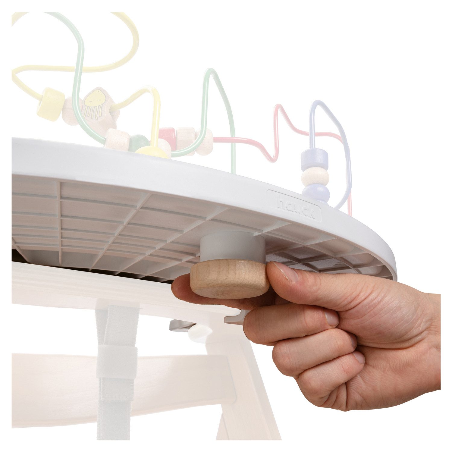 Hauck Kinderstoeltafeltje Alpha Play Tray, White van gerecycled materiaal