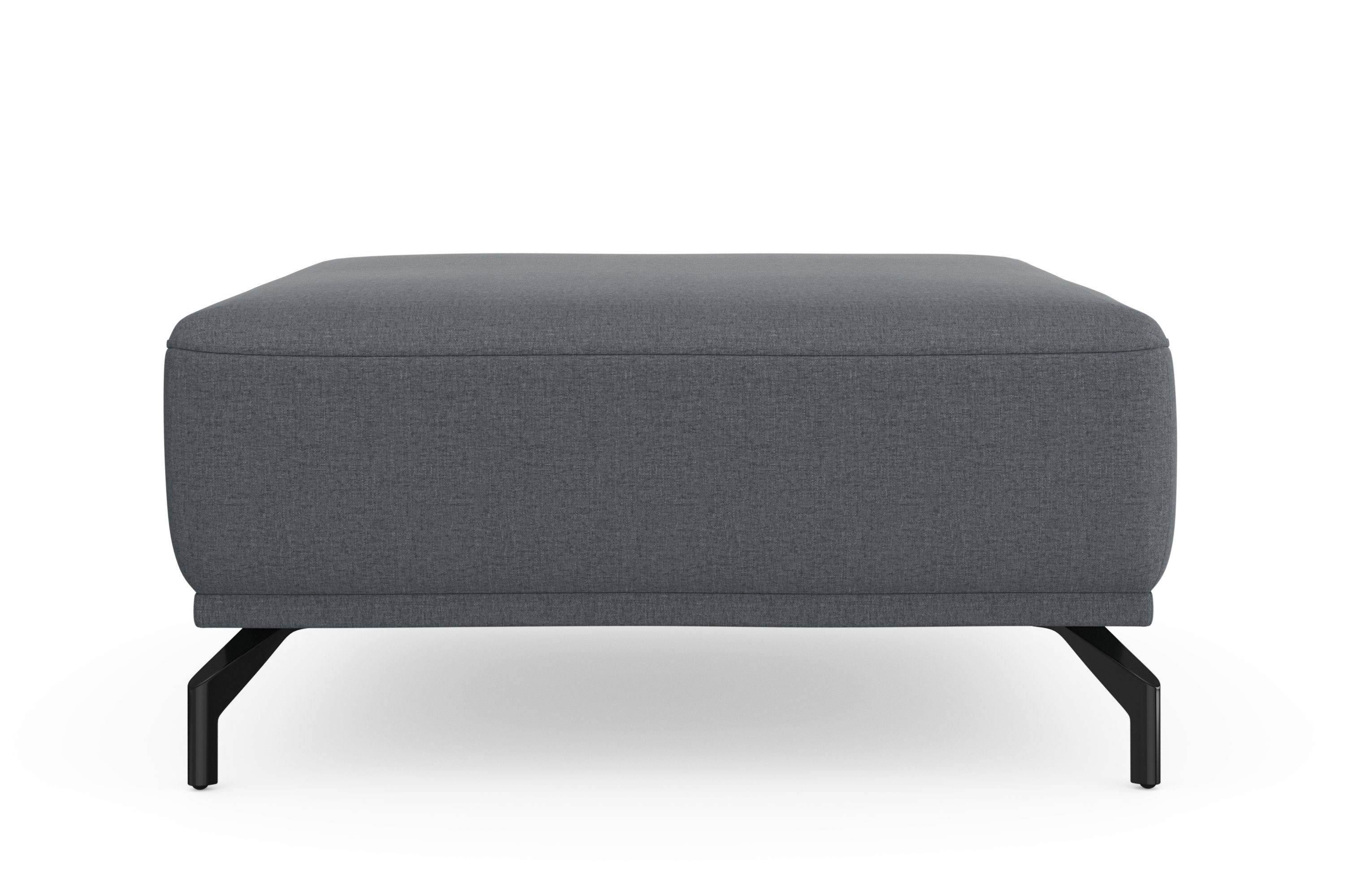 sit&more Hocker Bailando met binnenvering en zwarte, matte metalen poten