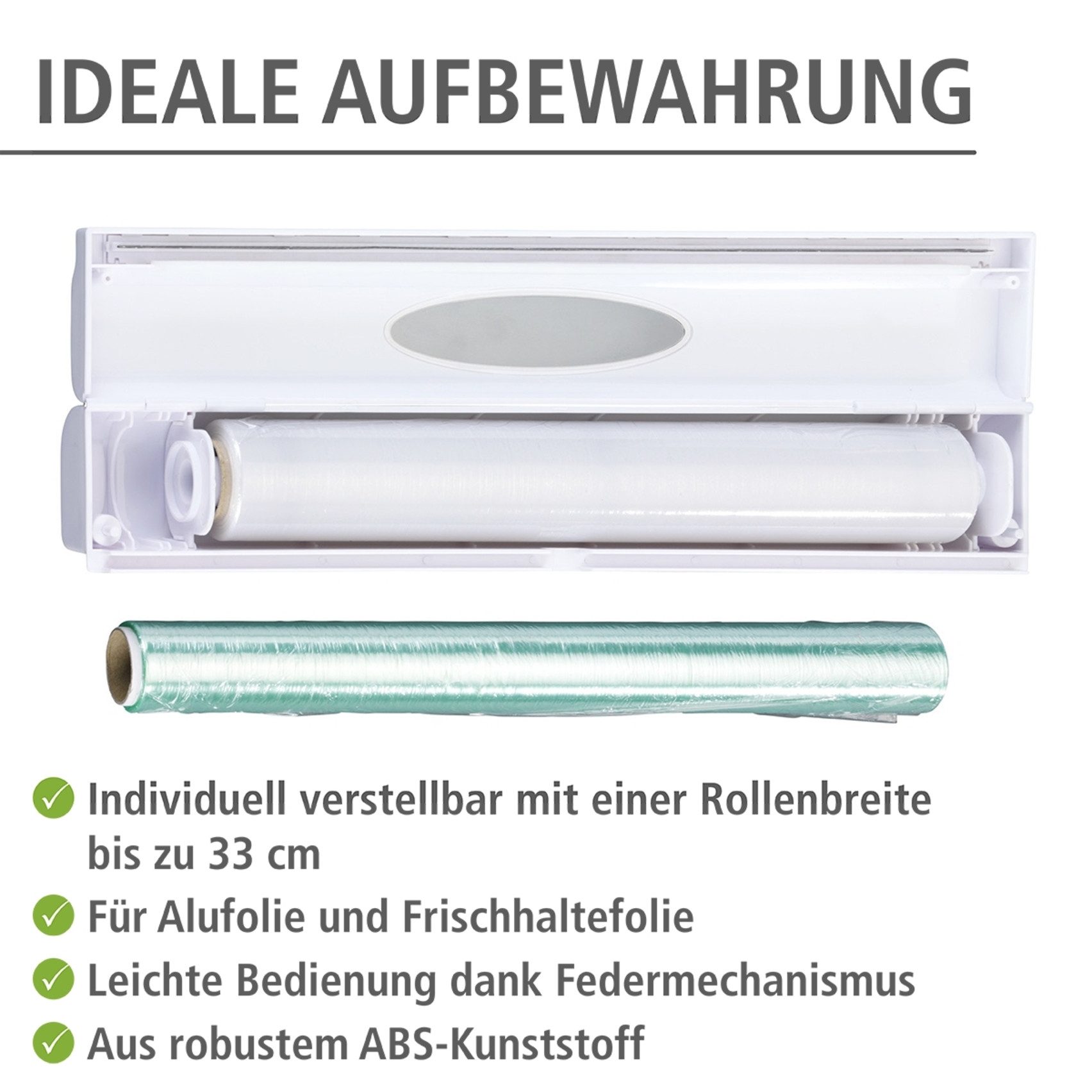 WENKO Foliedispenser Model Perfect-Cutter