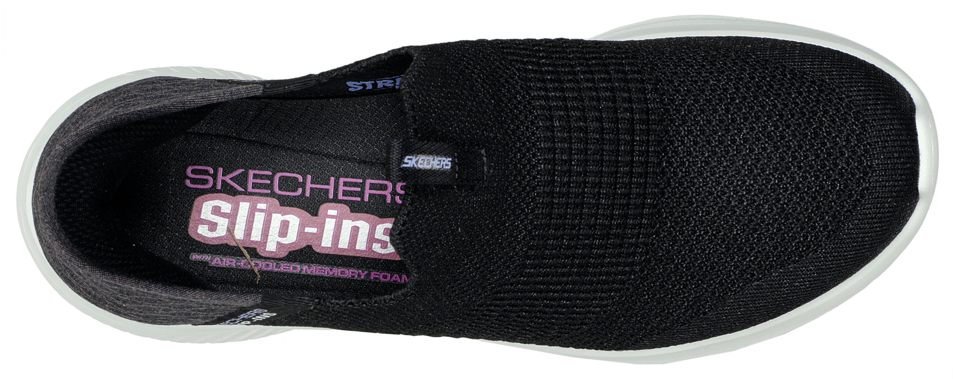 Skechers Slip-on sneakers ULTRA FLEX 3.0 - SMOOTH STEP Instapschoen, slipper, vrijetijdsschoen in vegan uitvoering