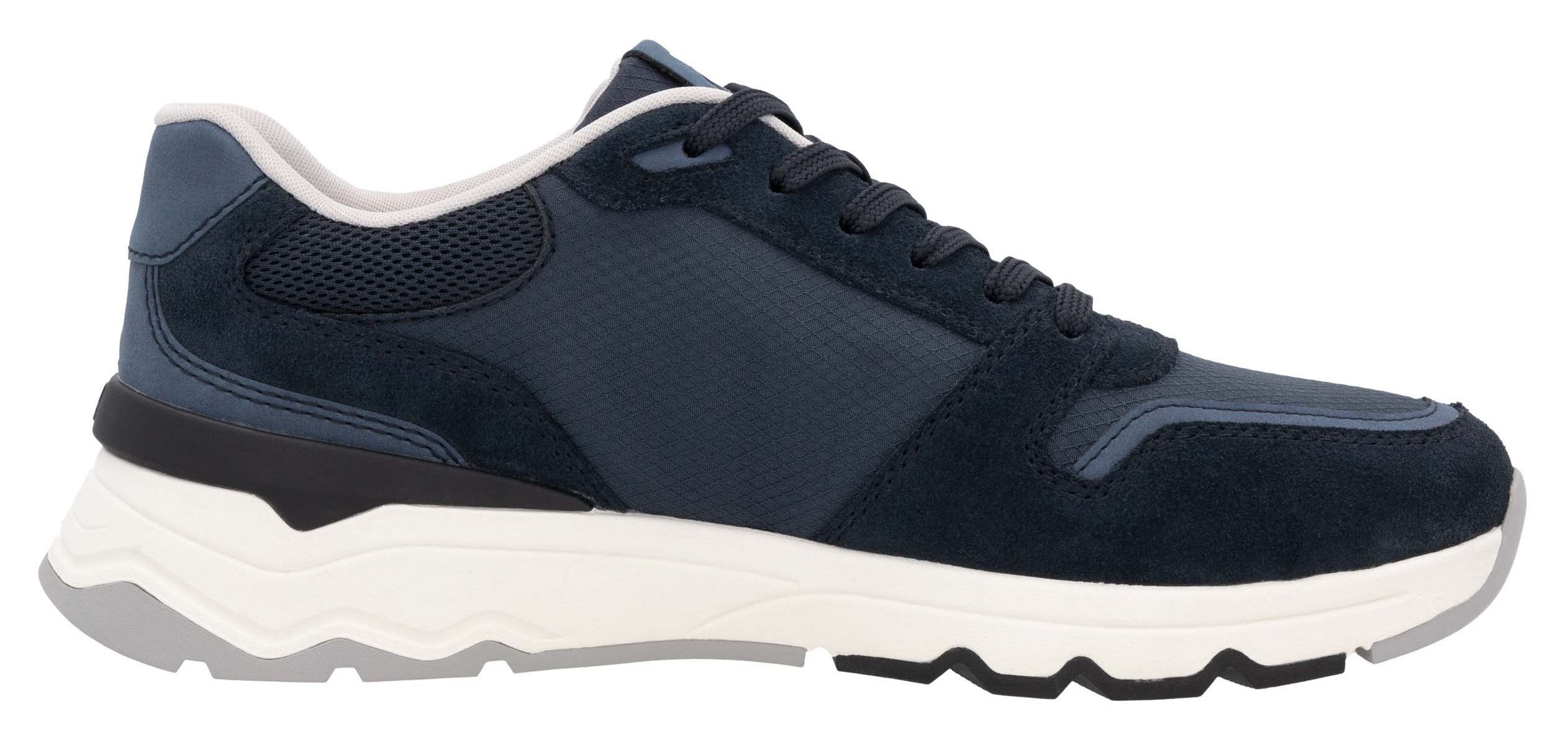 RIEKER Sport Sneakers , veterschoenen, lage schoen, vrijetijdsschoen met zachte binnenzool