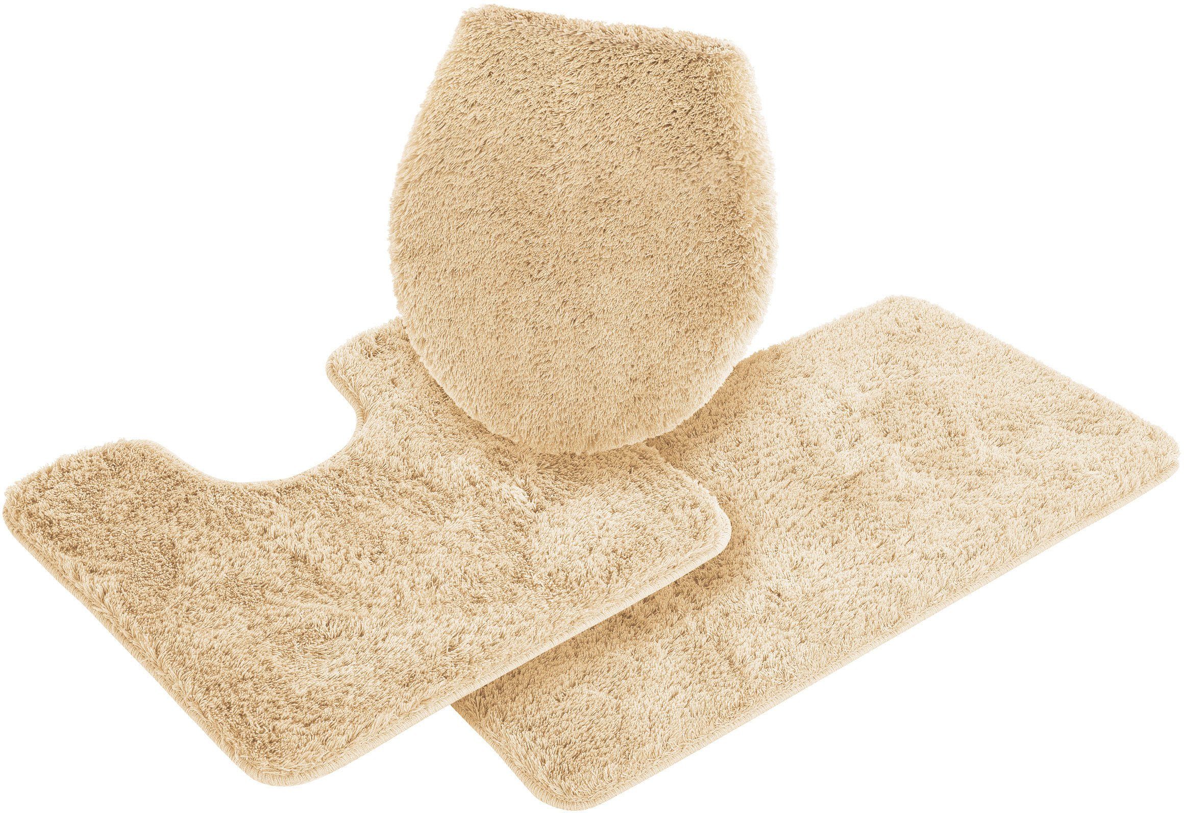 Bruno Banani Badmat Lana, badmat, badkamer tapijt Badmat, badmatten, unikleur, ook als 3-delige set & rond