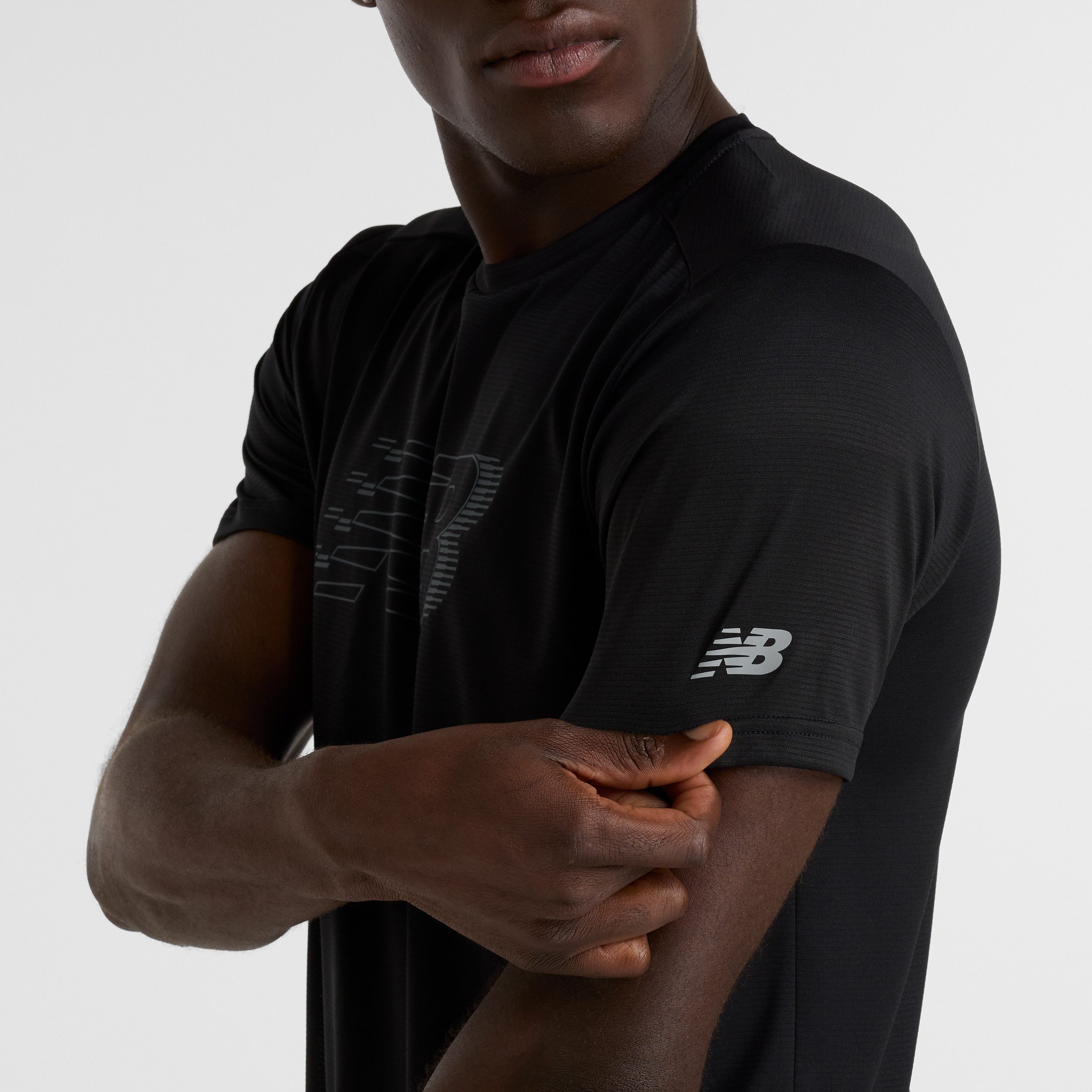 New Balance Runningshirt Sport Essentials Printed Run T-Shirt