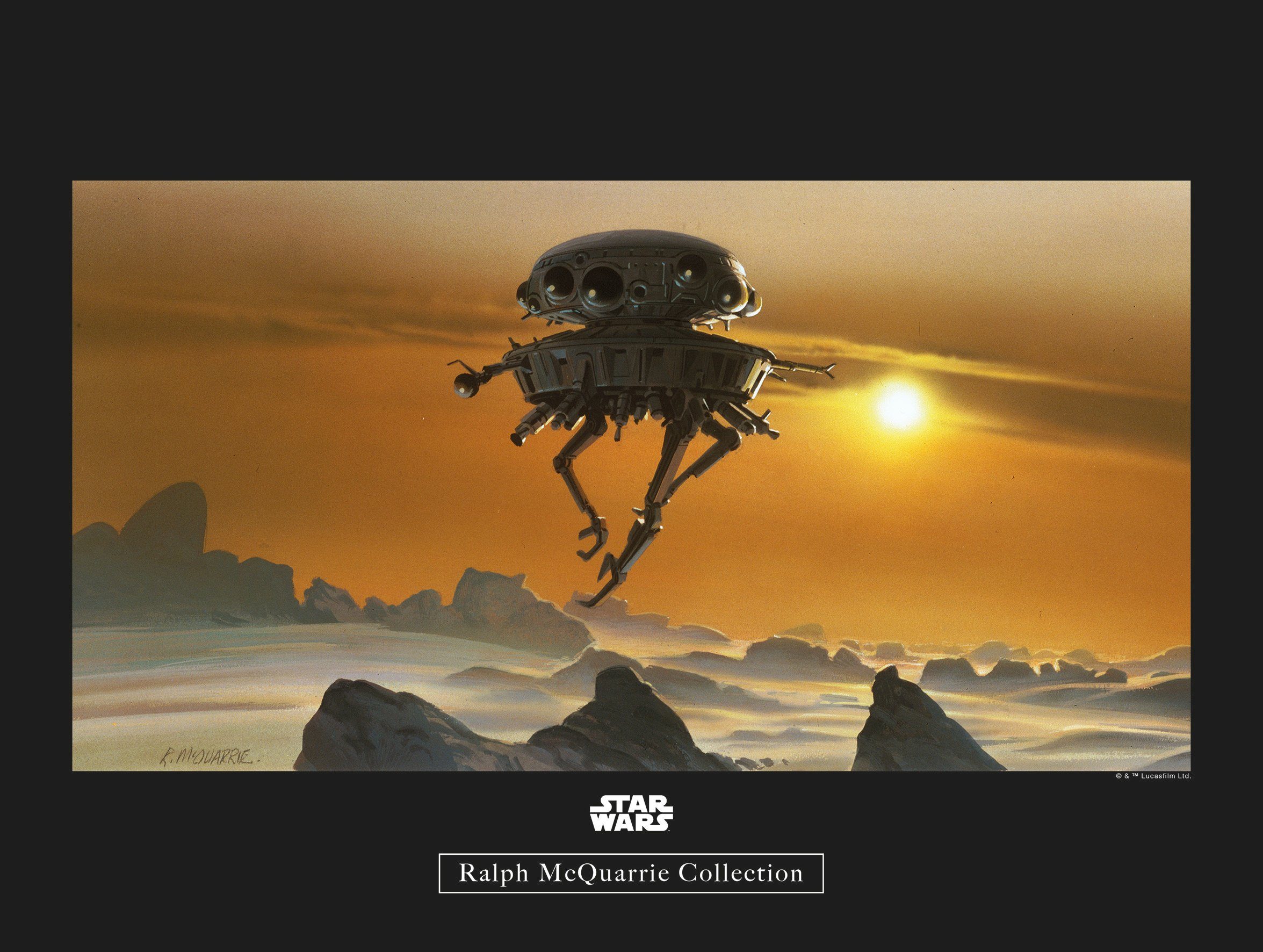 Komar Poster Star Wars Classic RMQ Hoth proef Droid