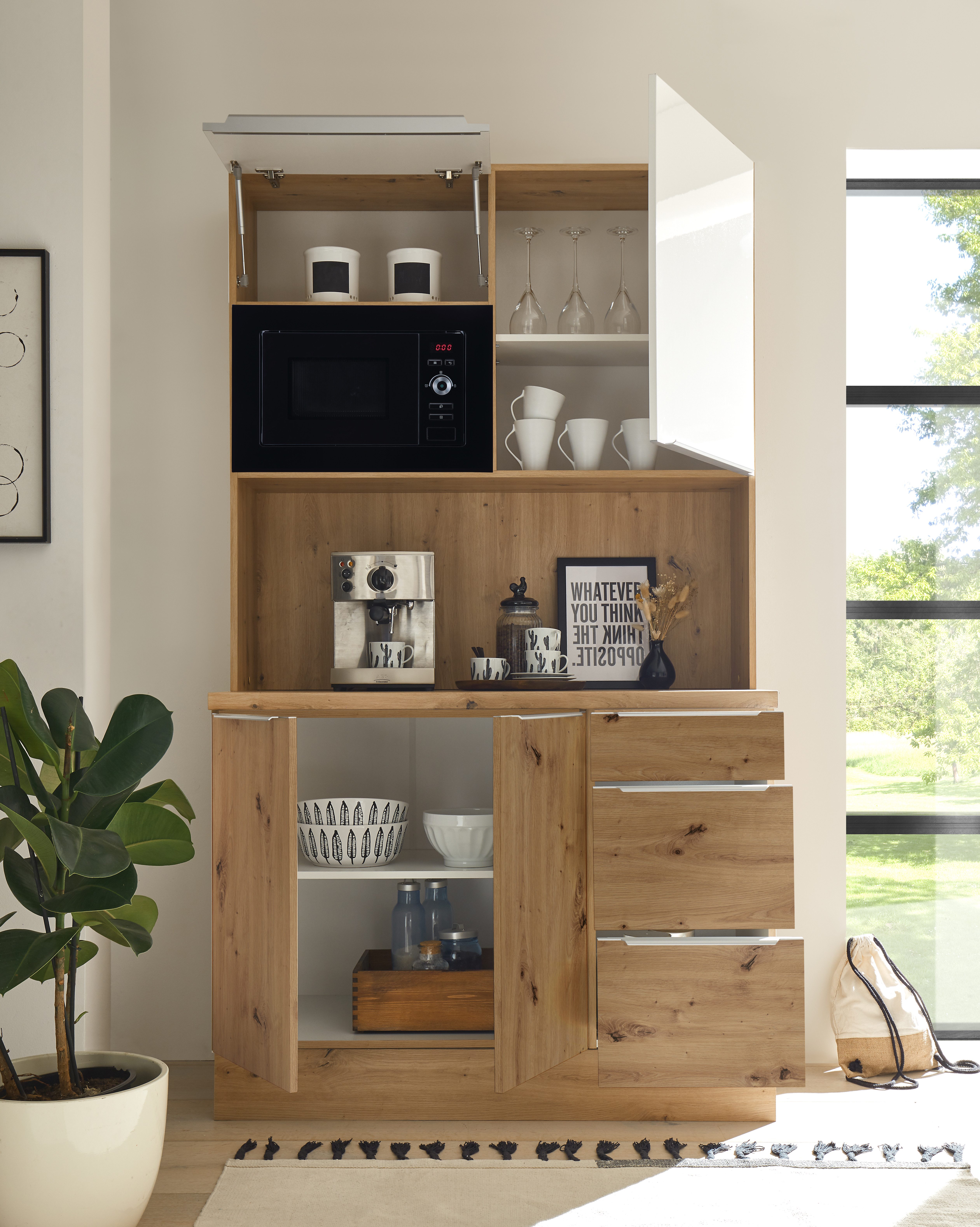 RESPEKTA Buffetkast Safado uit de Marleen serie Breedte 120 cm, met soft-close, in exclusieve configuratie voor OTTO