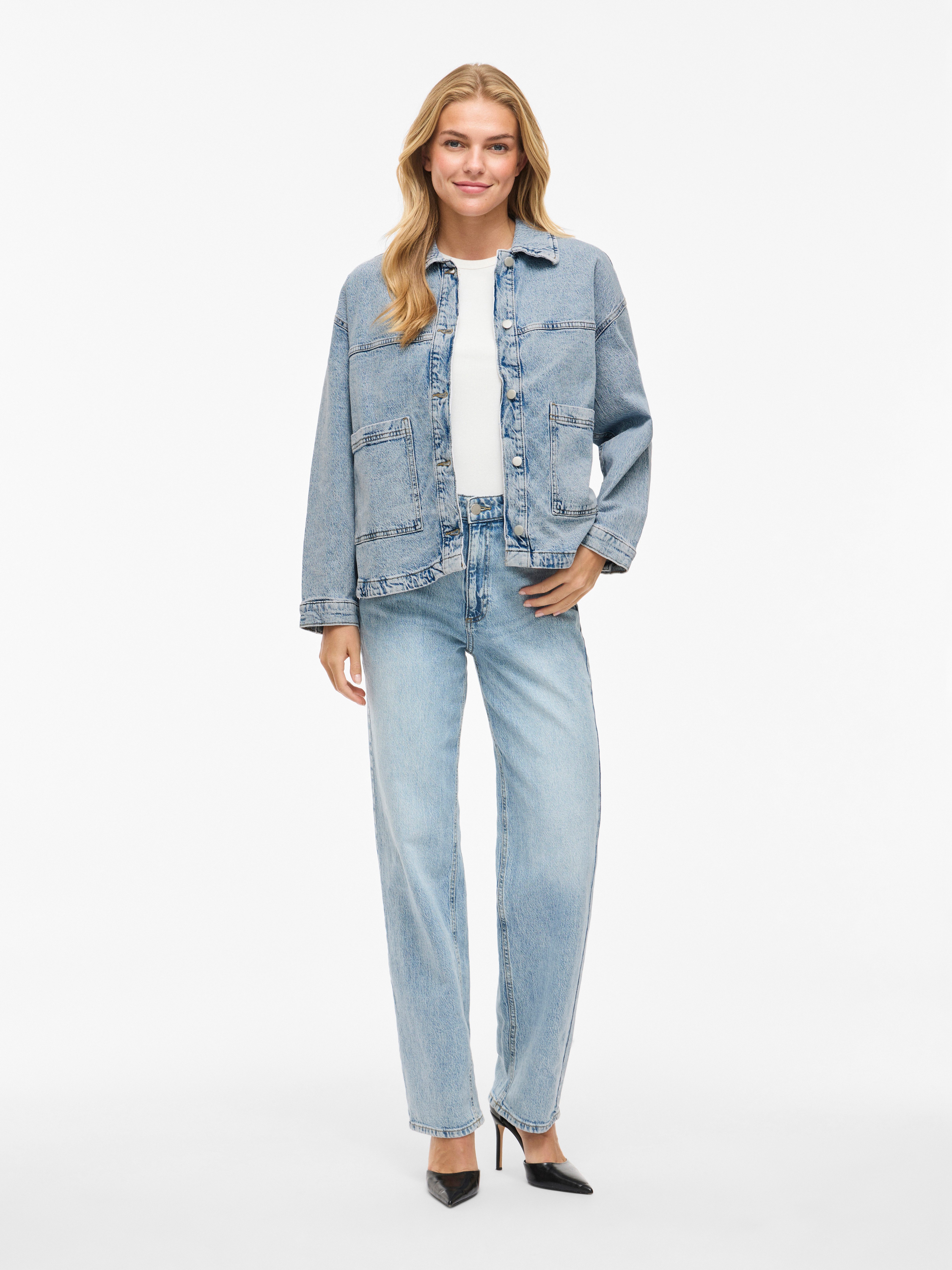 Vila Jeansblazer VIJAF L/S DENIM JACKET - NOOS