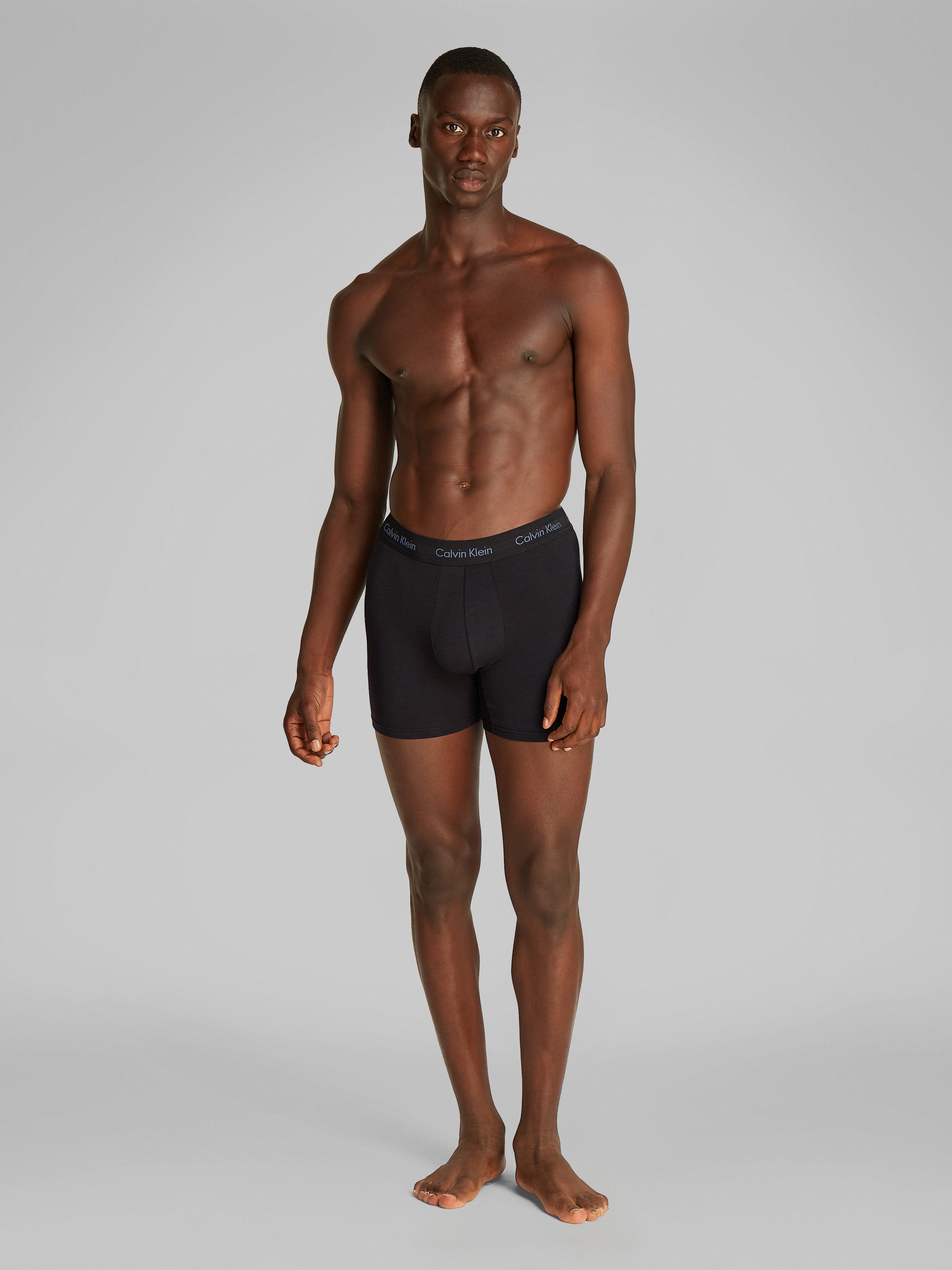 Calvin Klein Boxershort BRIEF 3 PACK met langere pijpen (set, 3 stuks)