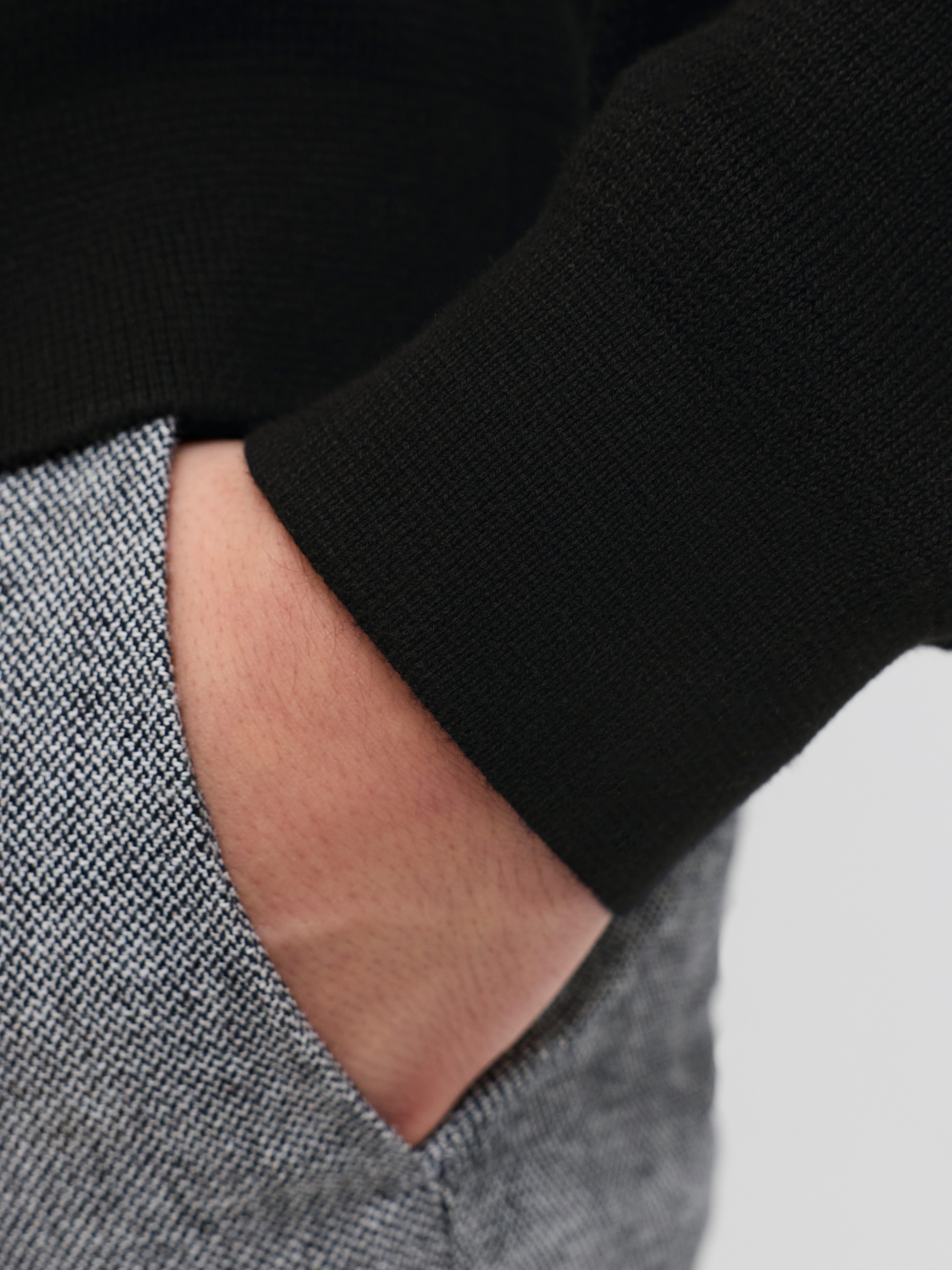 Jack & Jones Schipperstrui JPRBLAMILANO STITCH KNIT HALF ZIP SN