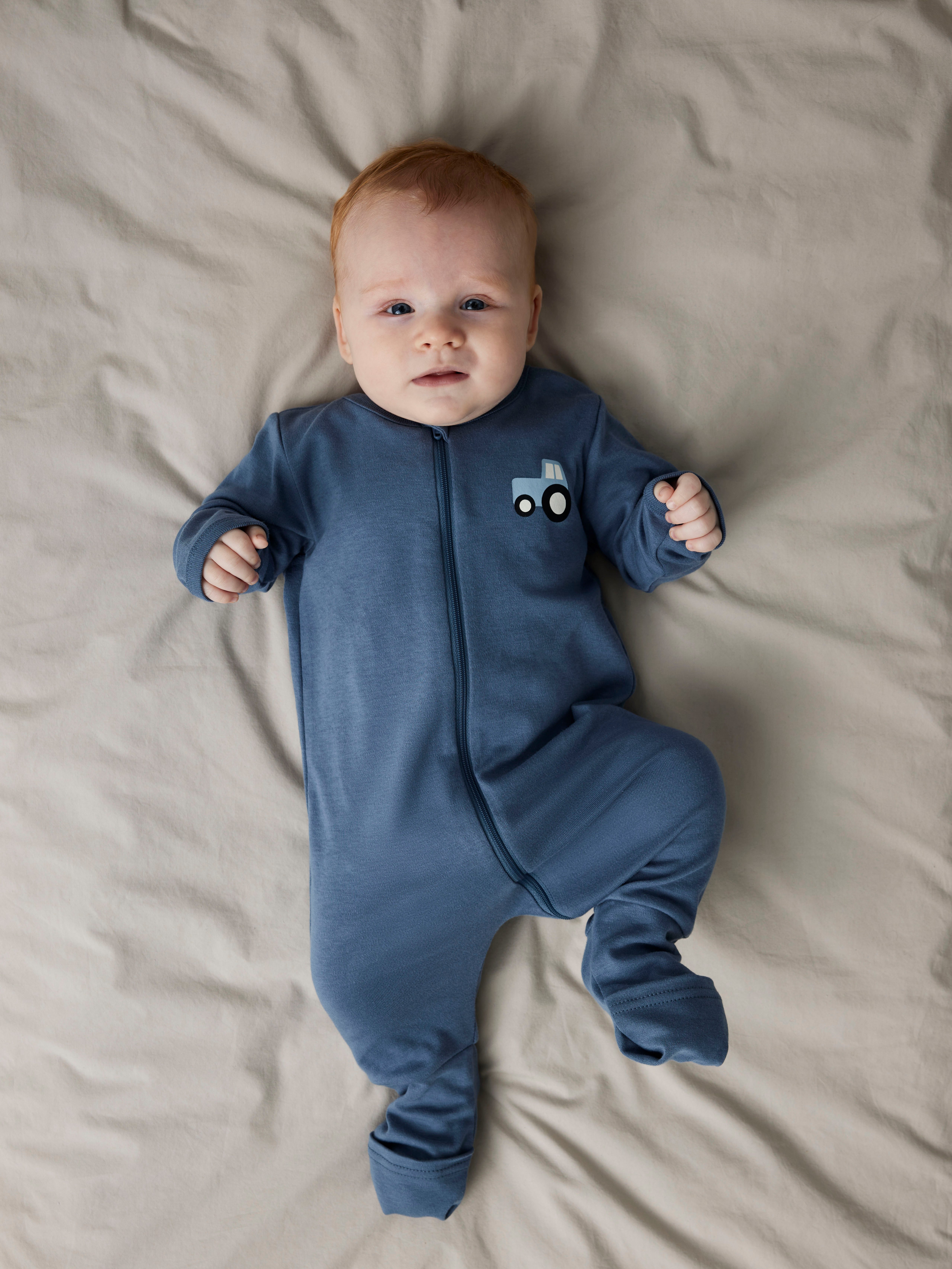 Name It Pyjama NBMNIGHTSUIT 2P ZIP FF JET TRACTOR NOOS (set, 2-delig)