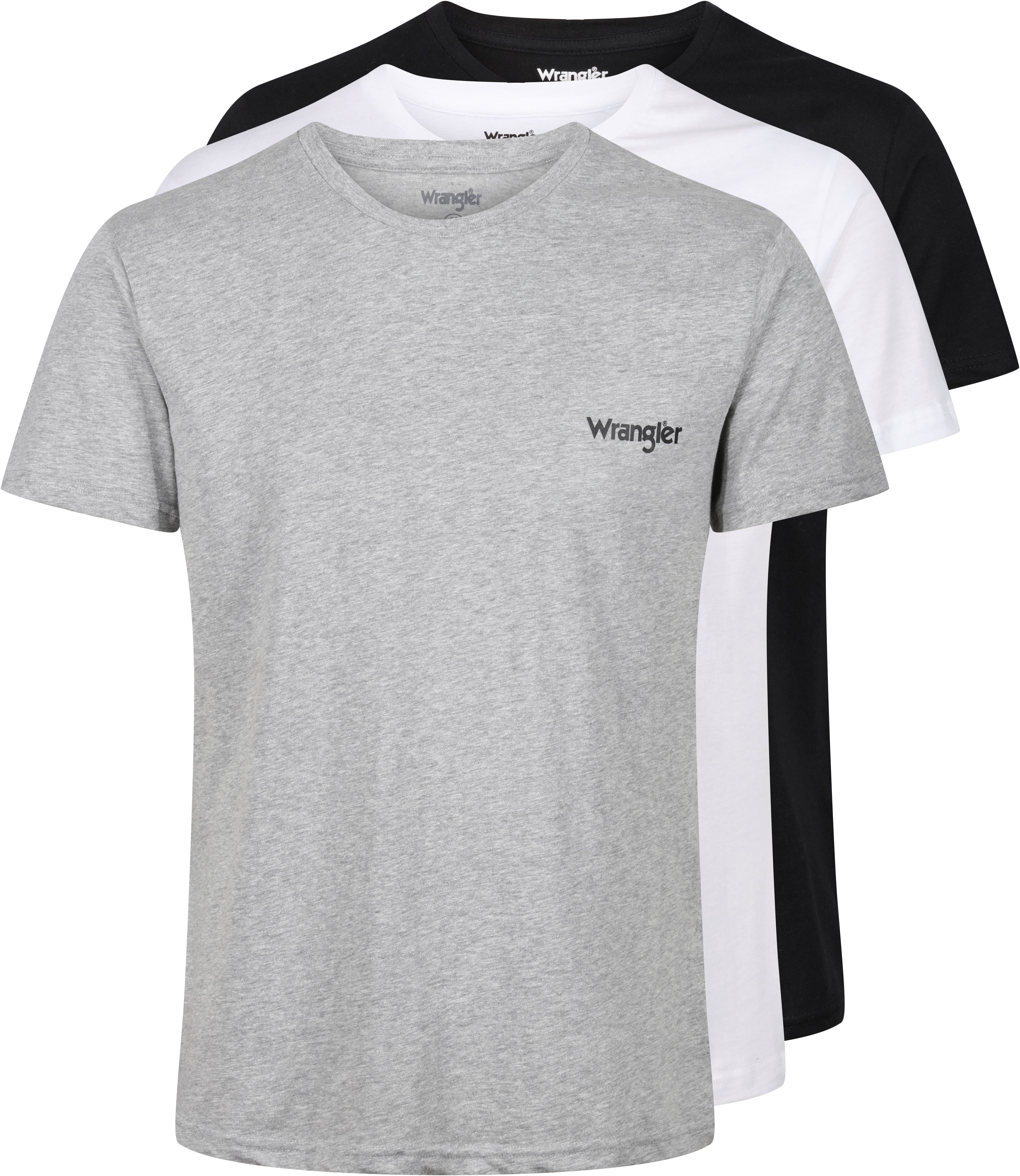 Wrangler T-shirt Foster (Set van 3)