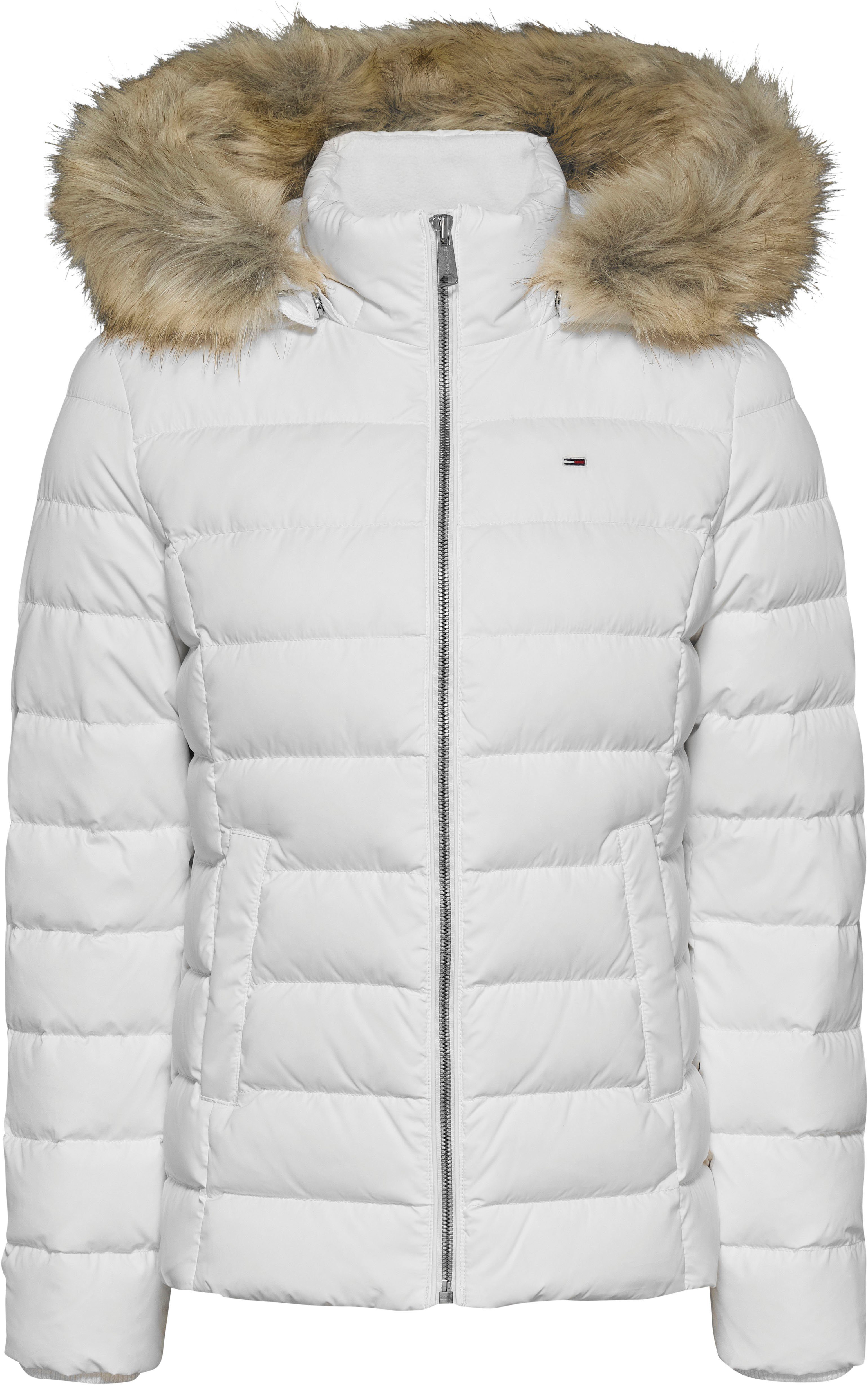 TOMMY JEANS Gewatteerde jas TJW BASIC HOODED DOWN JACKET EXT