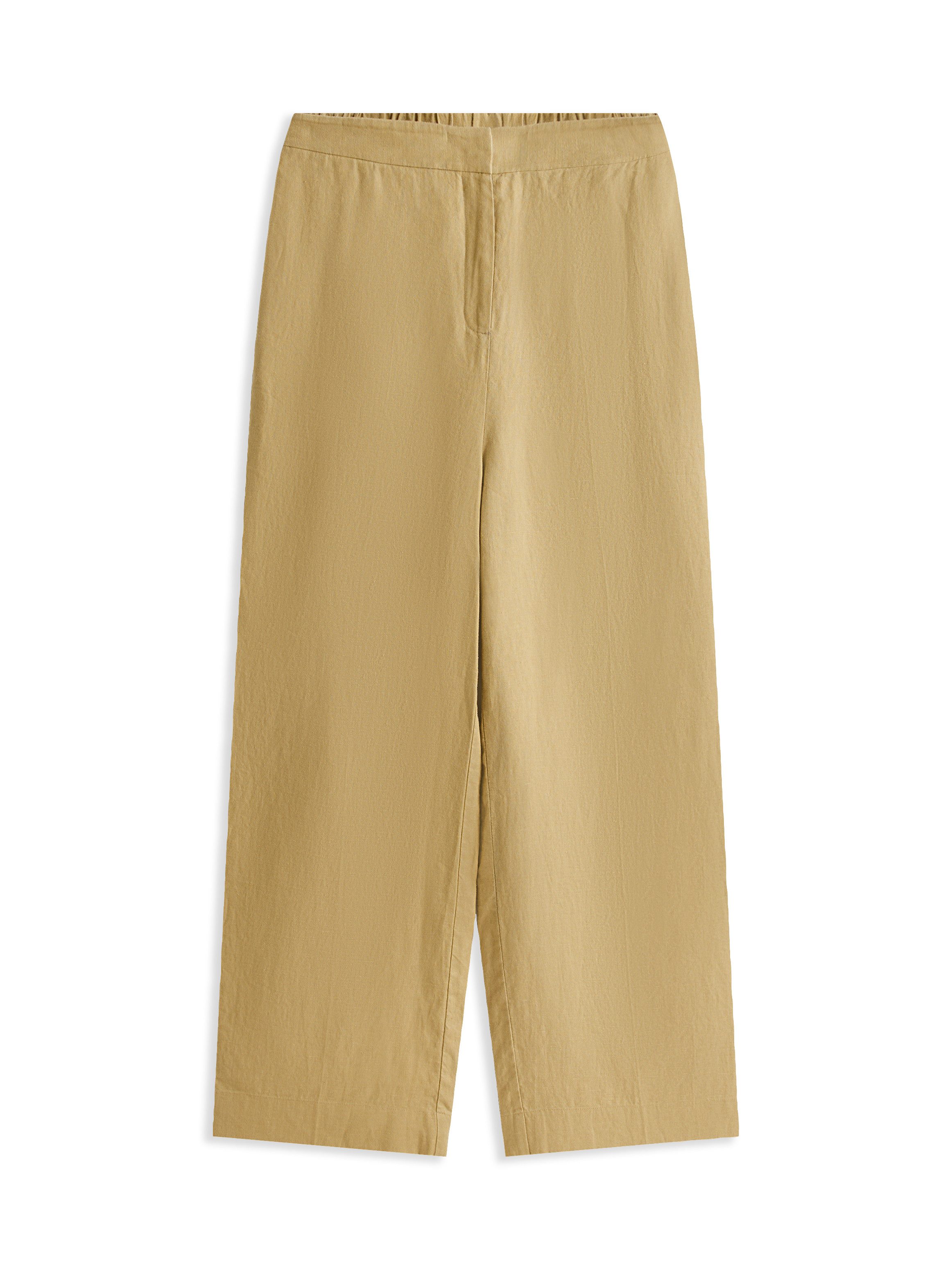 Tommy Hilfiger Curve Linnen broek CRV ESS LINEN TAILORED STRT PANT