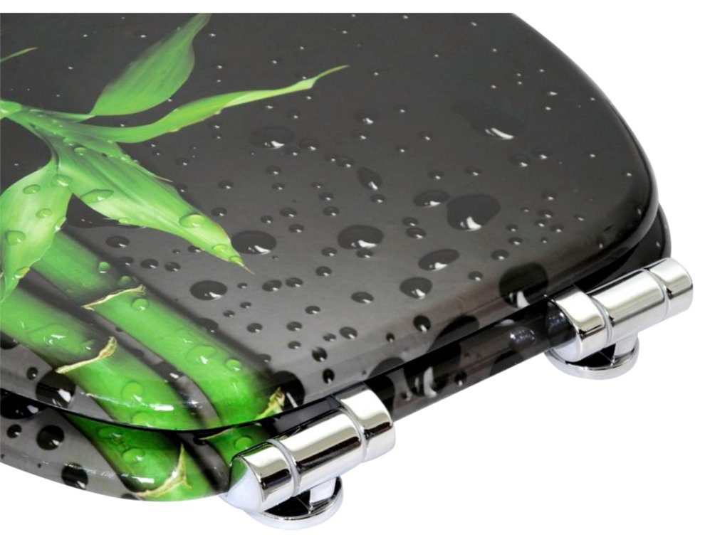 Sanilo Set badkameraccessoires Virella bestaand uit toiletzitting, badmat en wastafelplug (complete set, 3-delig)