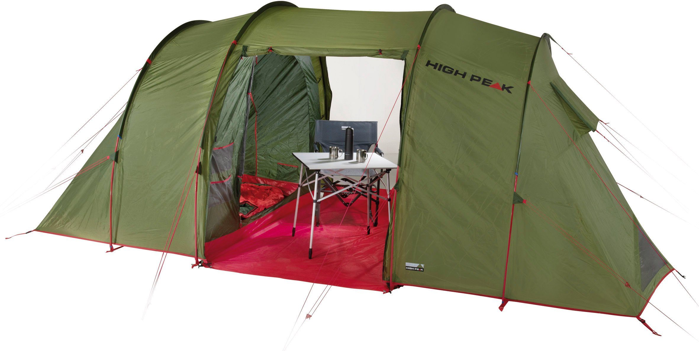 High Peak Tunneltent Goose 4 LW Aluminiumtrekstang