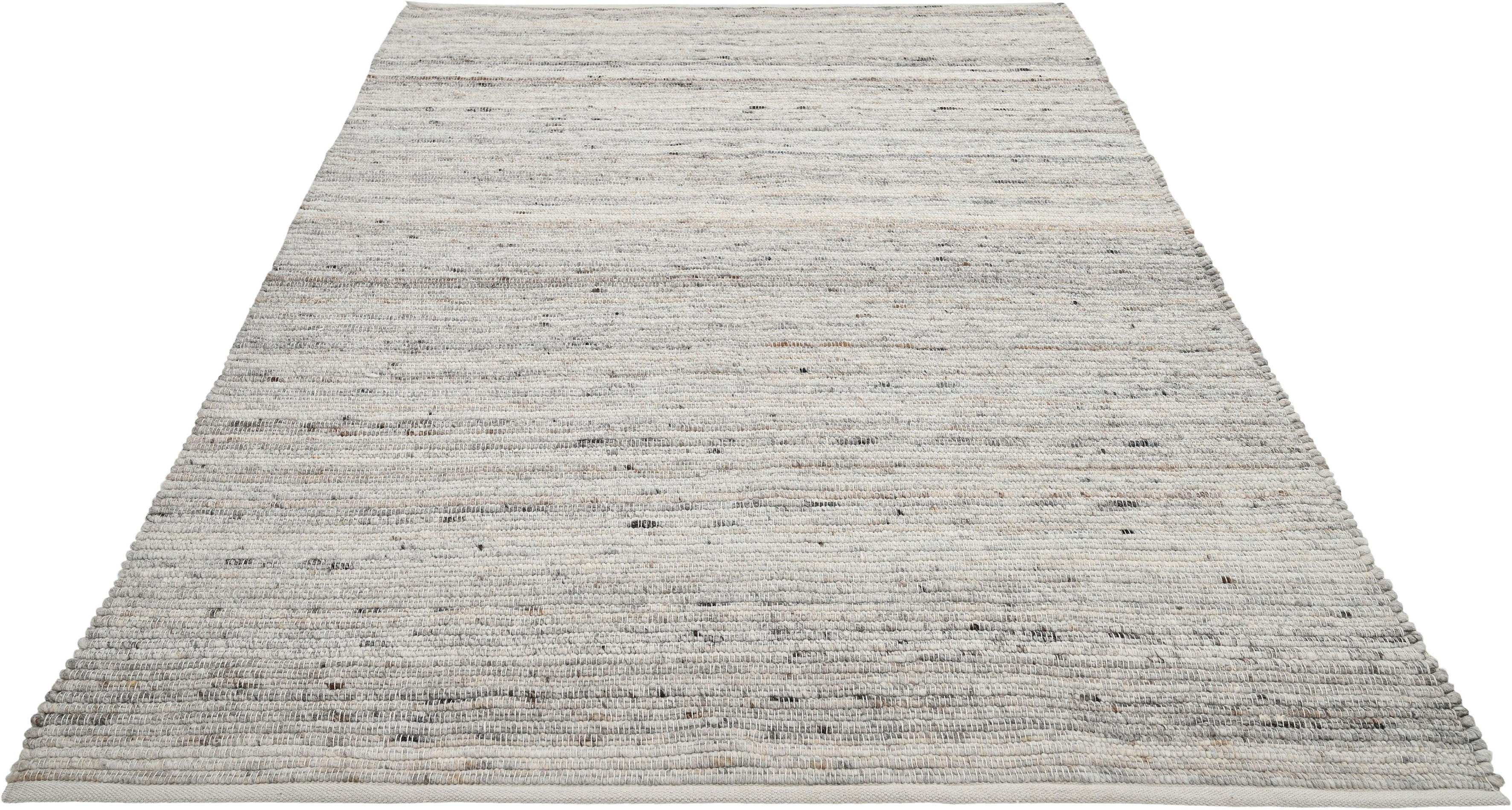 andas Vloerkleed Kreta, met wol, met de hand geweven, met natuurmateriaal Handgeweven tapijten, tapijt voor slaapkamer, woonkamer, eetkamer