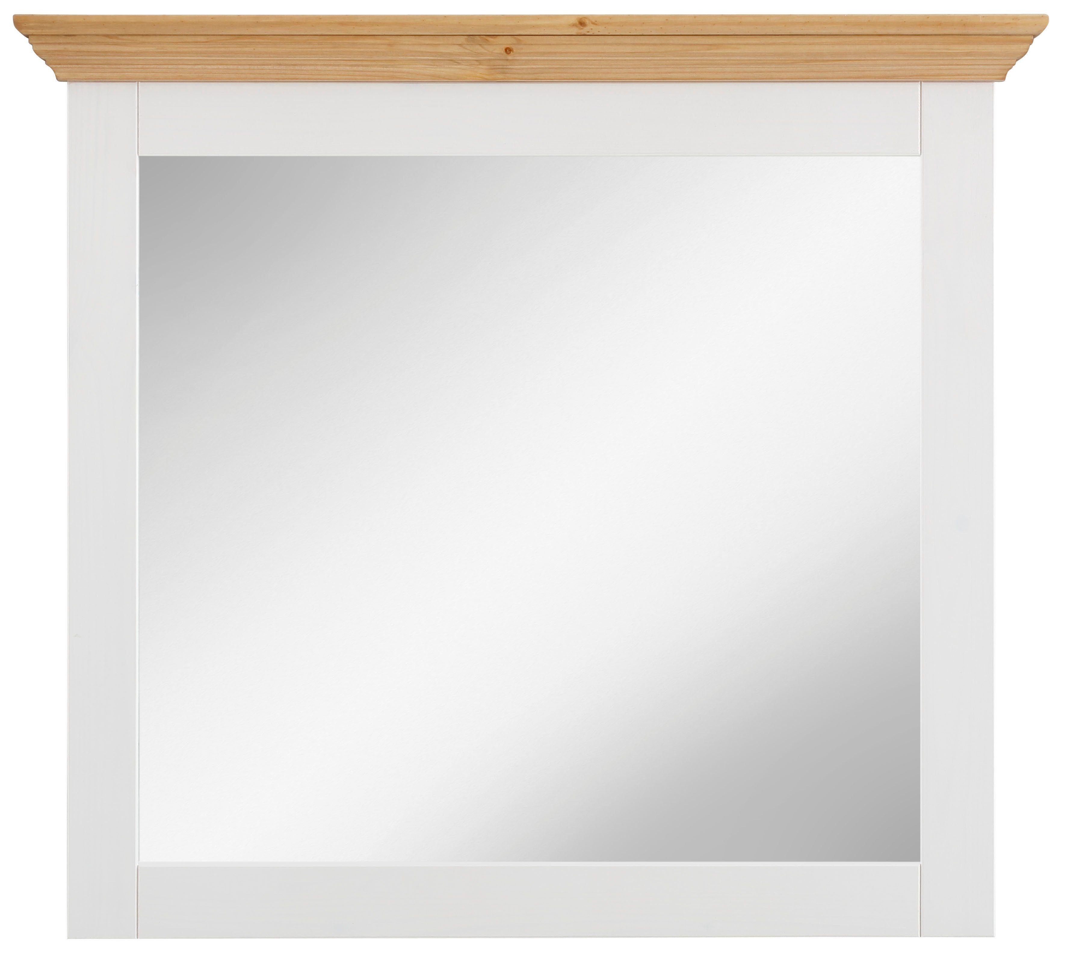 Home affaire Spiegel Ayanna Frame van massief hout, FSC, breedte 94 cm wandspiegels wit