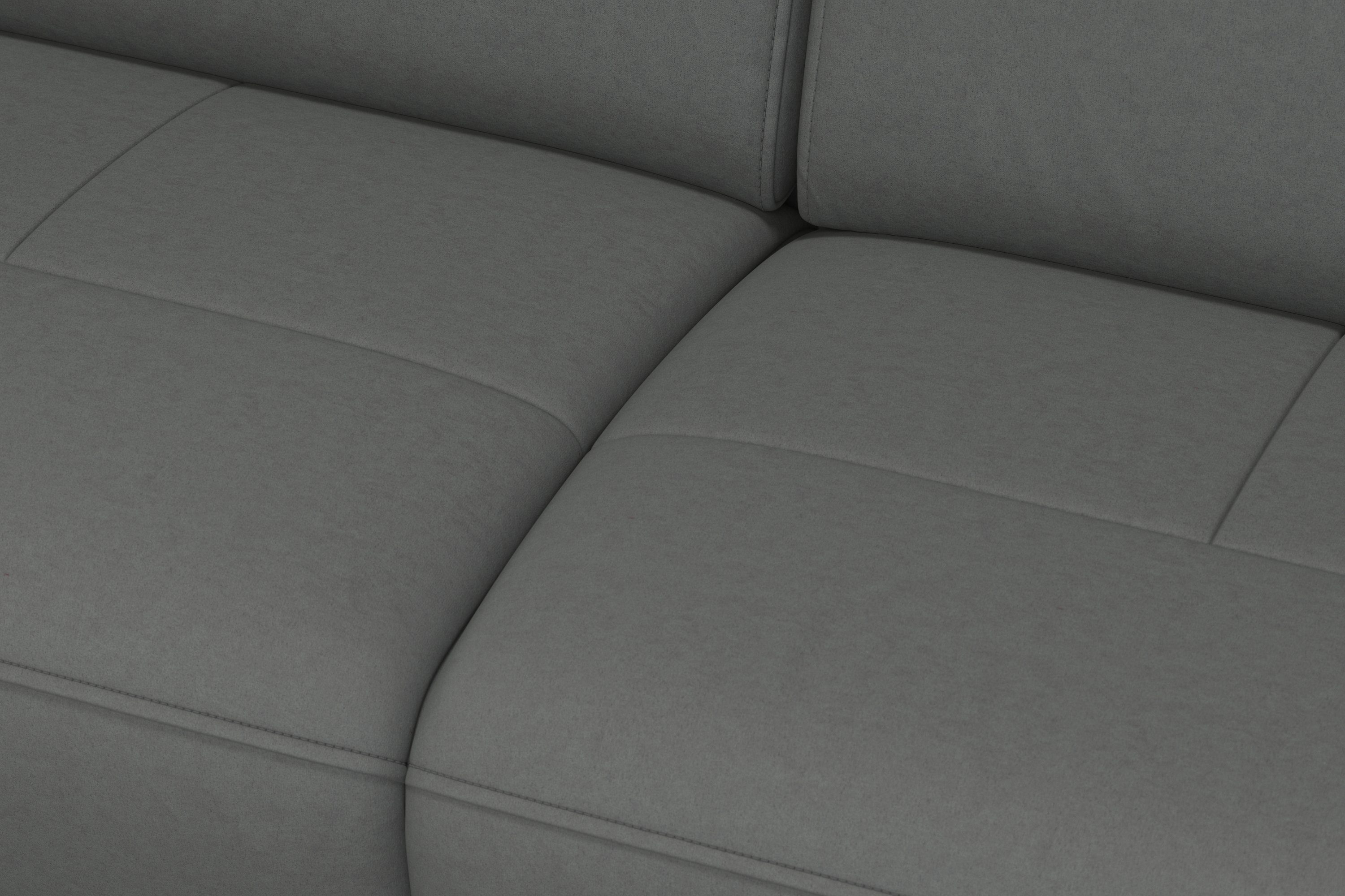 sit&more Hoekbank Freetown L-vorm met verstelbare hoofdsteun en comfortabele binnenvering
