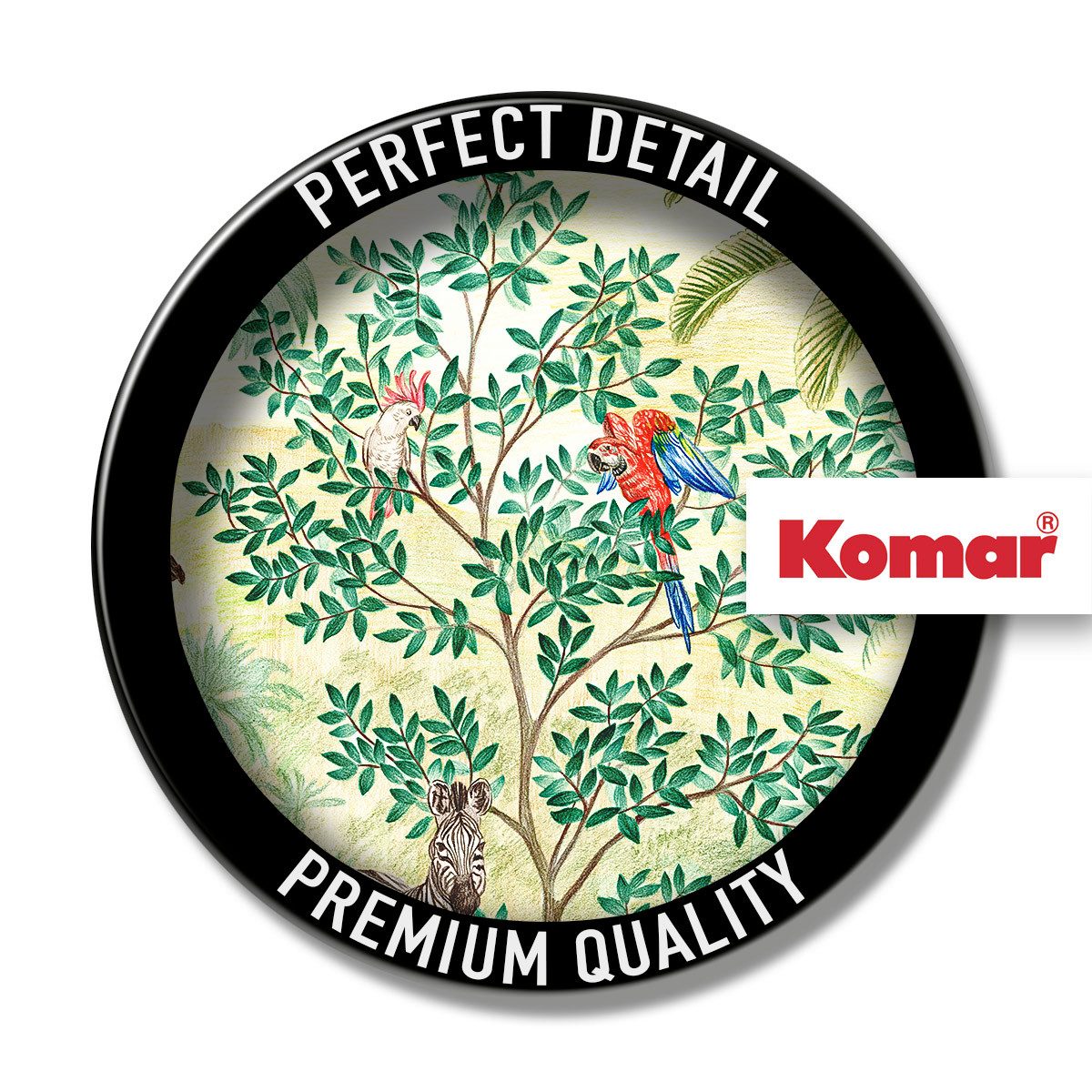 Komar Fotobehang Jungle Adventure 38 mm dikte, diepte 60 cm (1 stuk)