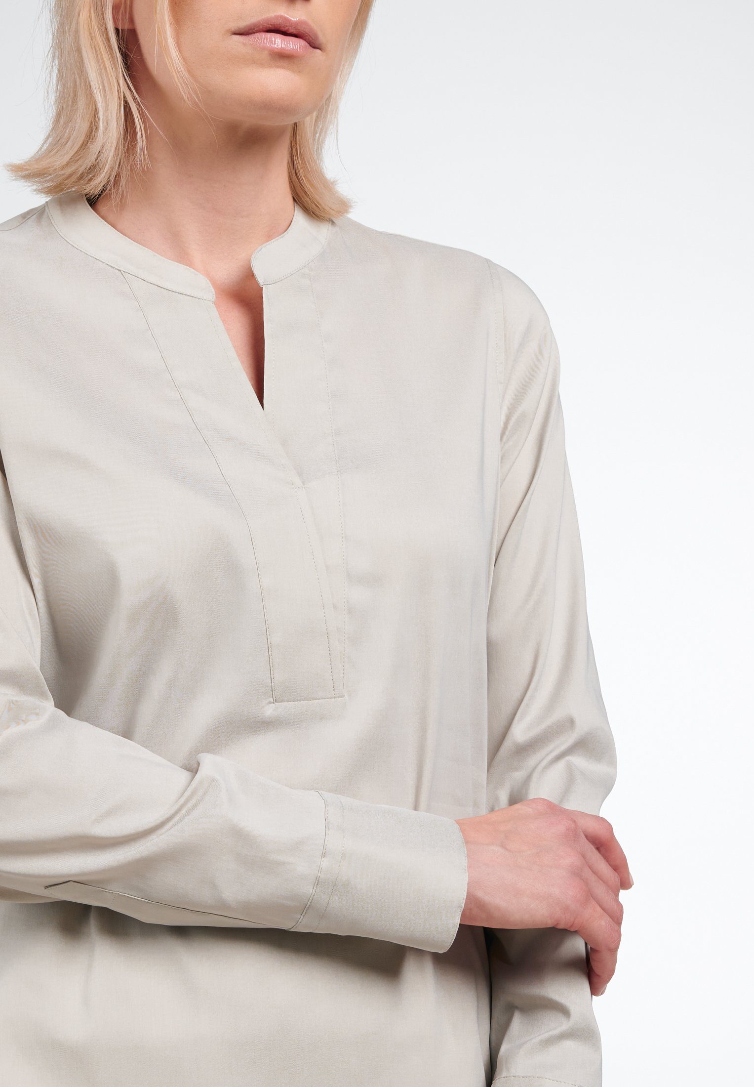 Eterna Lange blouse FITTED EASY IRON (gemakkelijk te strijken)