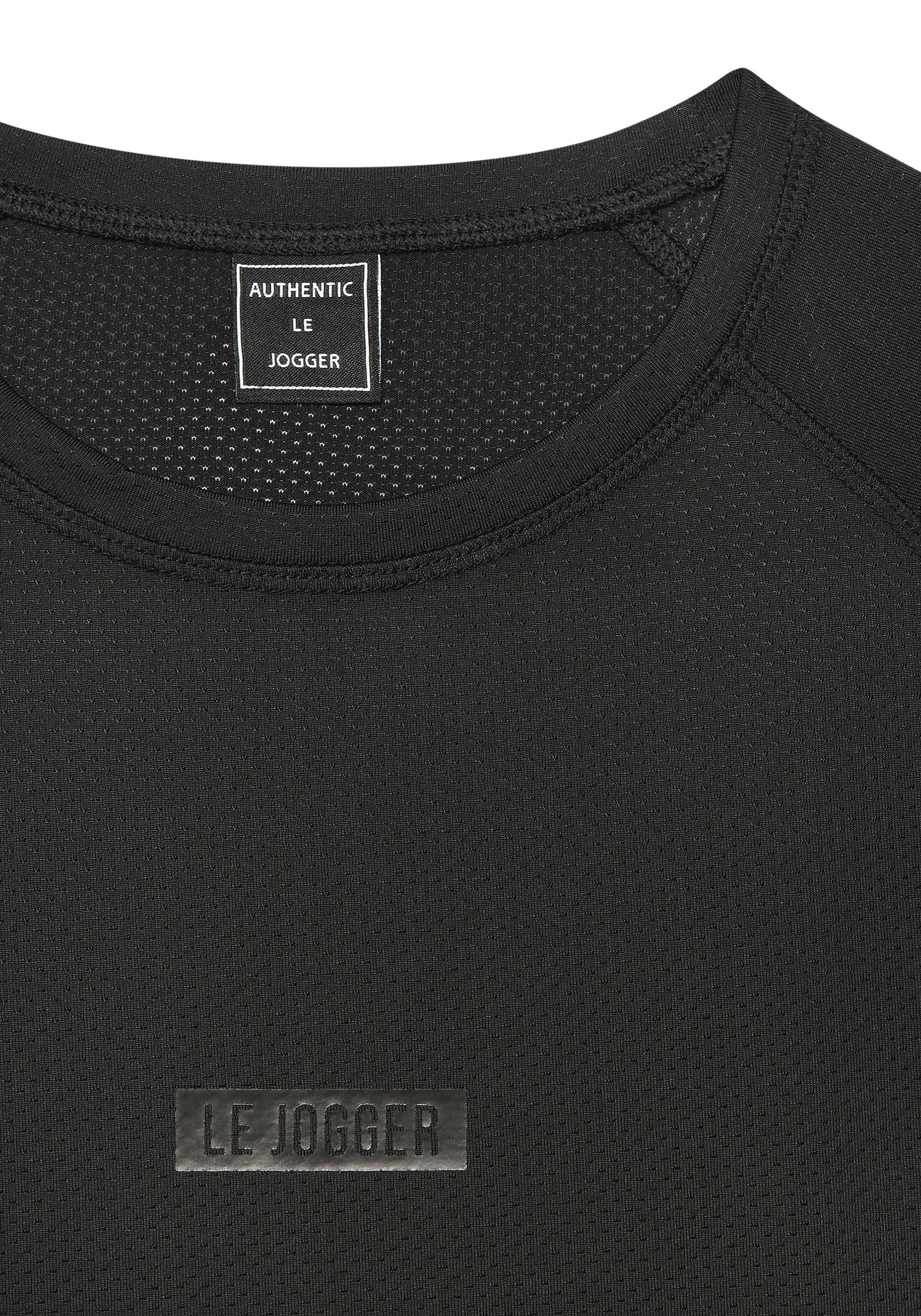 le jogger® T-shirt elastisch shirt met logoprint