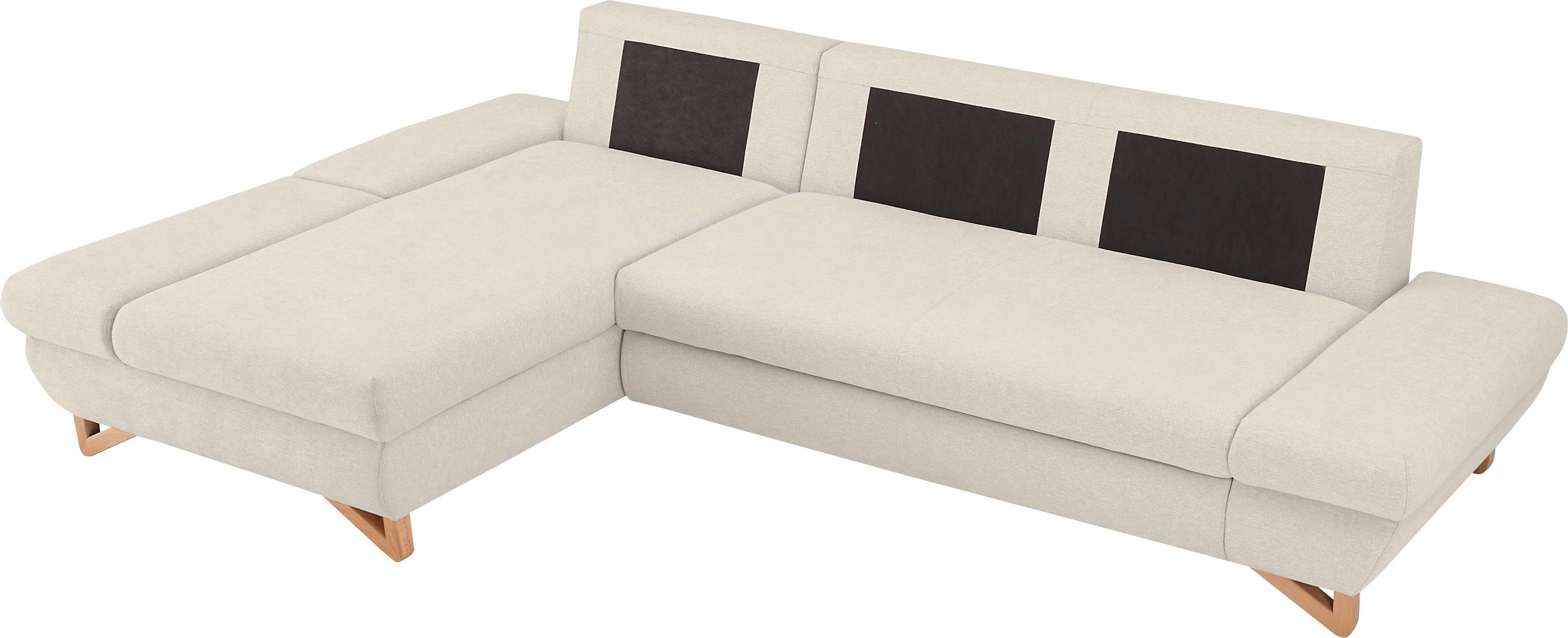 INOSIGN Slaapbank City/Giron comfortabele slaapbank (ligoppervlak 245 x 138 cm) en bedlade