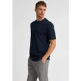 selected homme t-shirt relax colman o-neck tee blauw