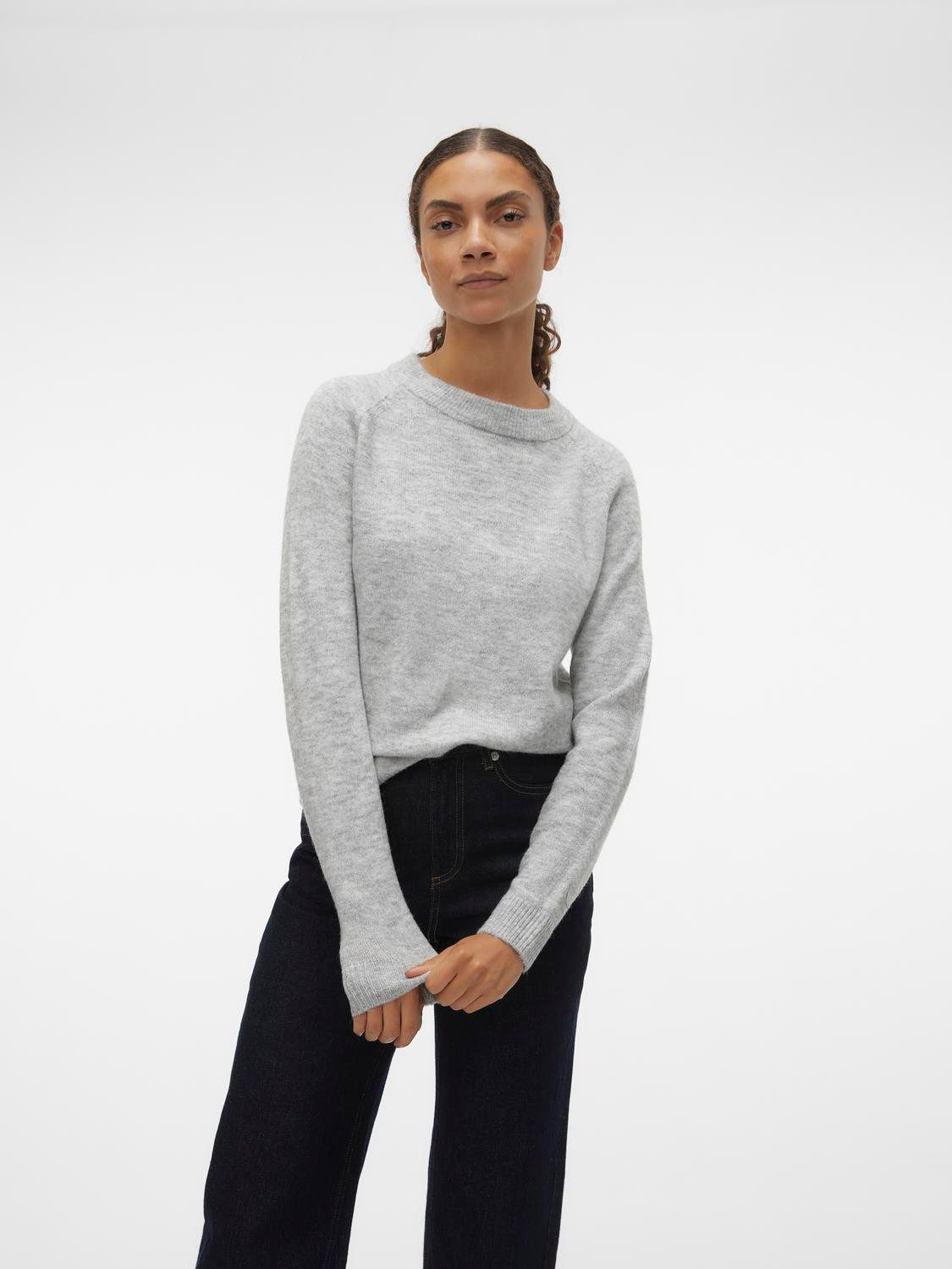 Vero Moda Trui met ronde hals VMFILUCA LS O-NECK PULLOVER GA NOOS