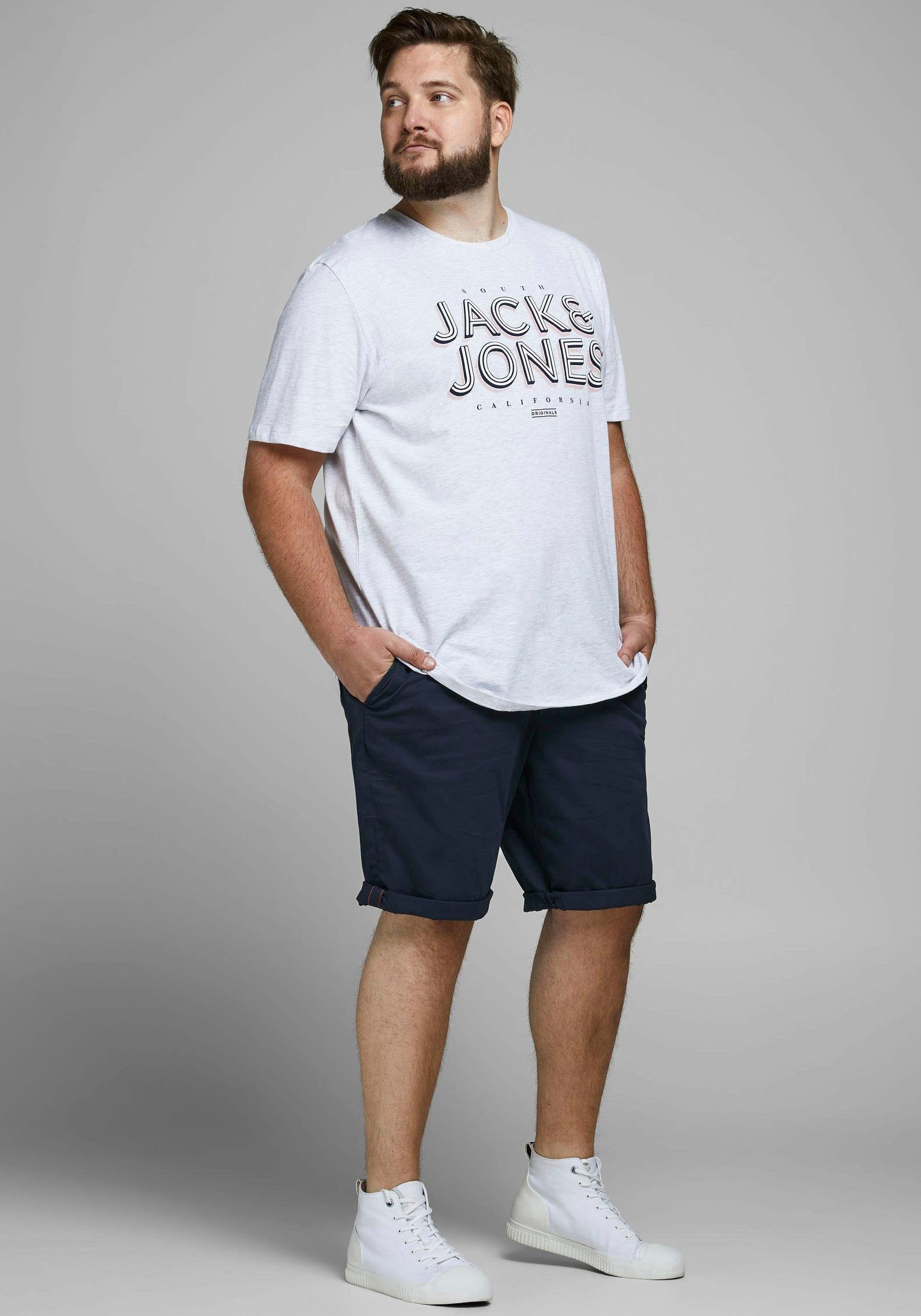 Jack & Jones PlusSize Chino-short BOWIE SHORTS Tot wijdte 48