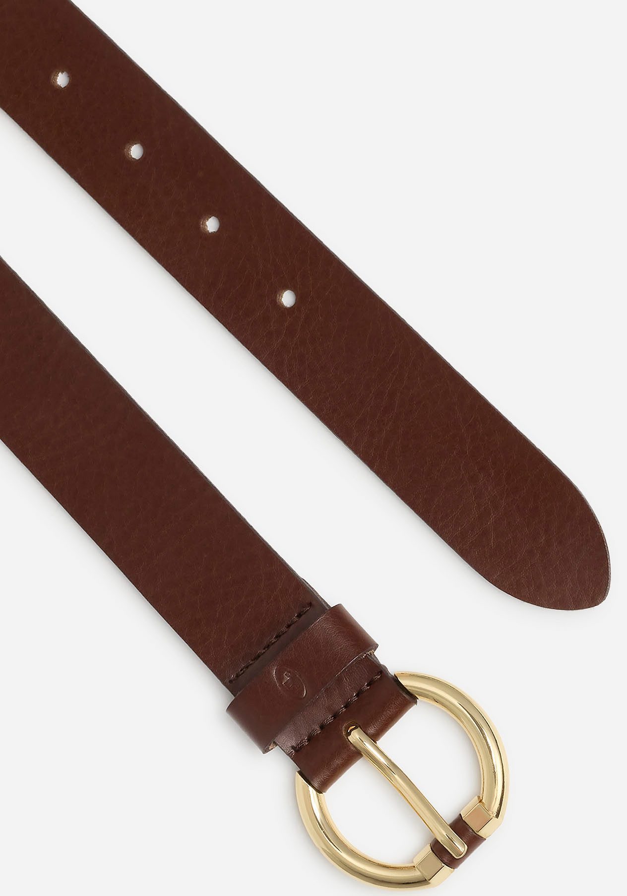 Tom Tailor Leren riem TTJADE 3 cm brede damesriem, modieus veelzijdig, opvallende gesp