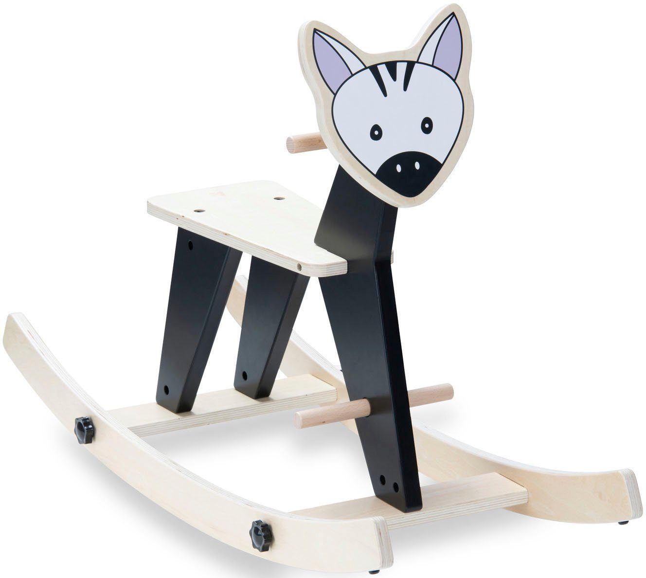 Hauck Schommeldier Rock N Swing Zebra FSC®- beschermt bos - wereldwijd