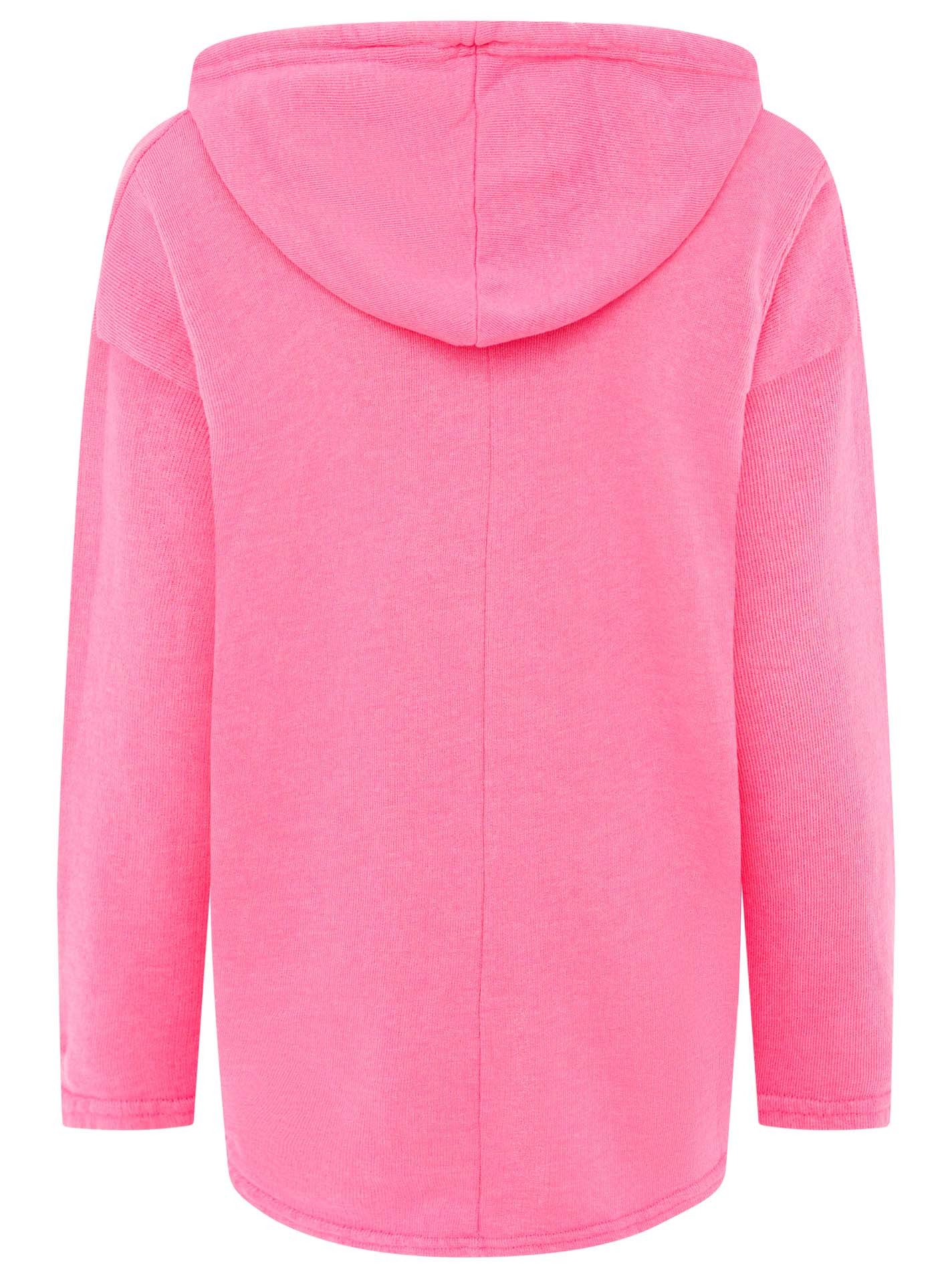 Zwillingsherz Hoodie Moin met capuchon en stempeldruk