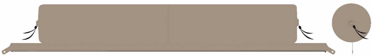 BENT Sluimerrol Zip-XL Lounger