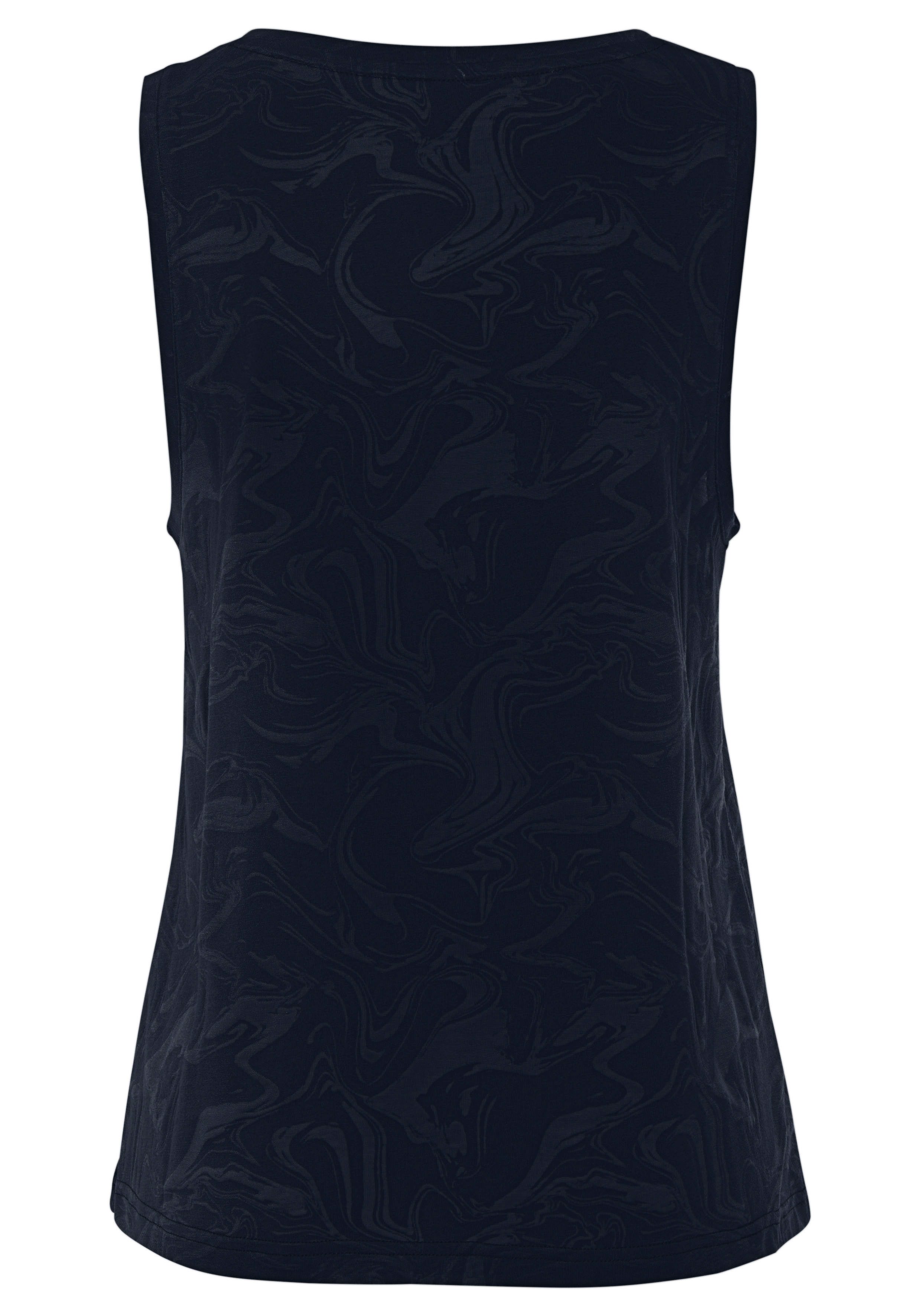 active by Lascana Functioneel shirt -Sportshirt Sportshirt met ronde hals en logoprint